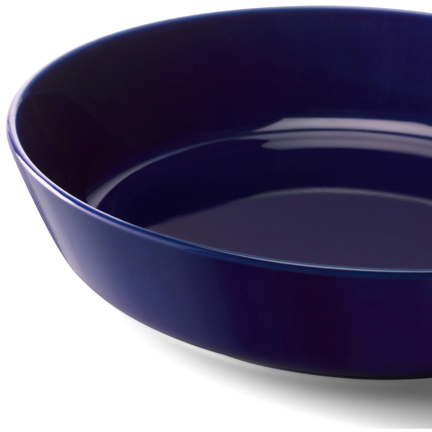 Elegantes 2er Set tiefen Teller in strahlendem Cobalt-Blau, 20 cm Durchmesser, ideal für ansprechende Tischdekoration und festliche Anlässe.