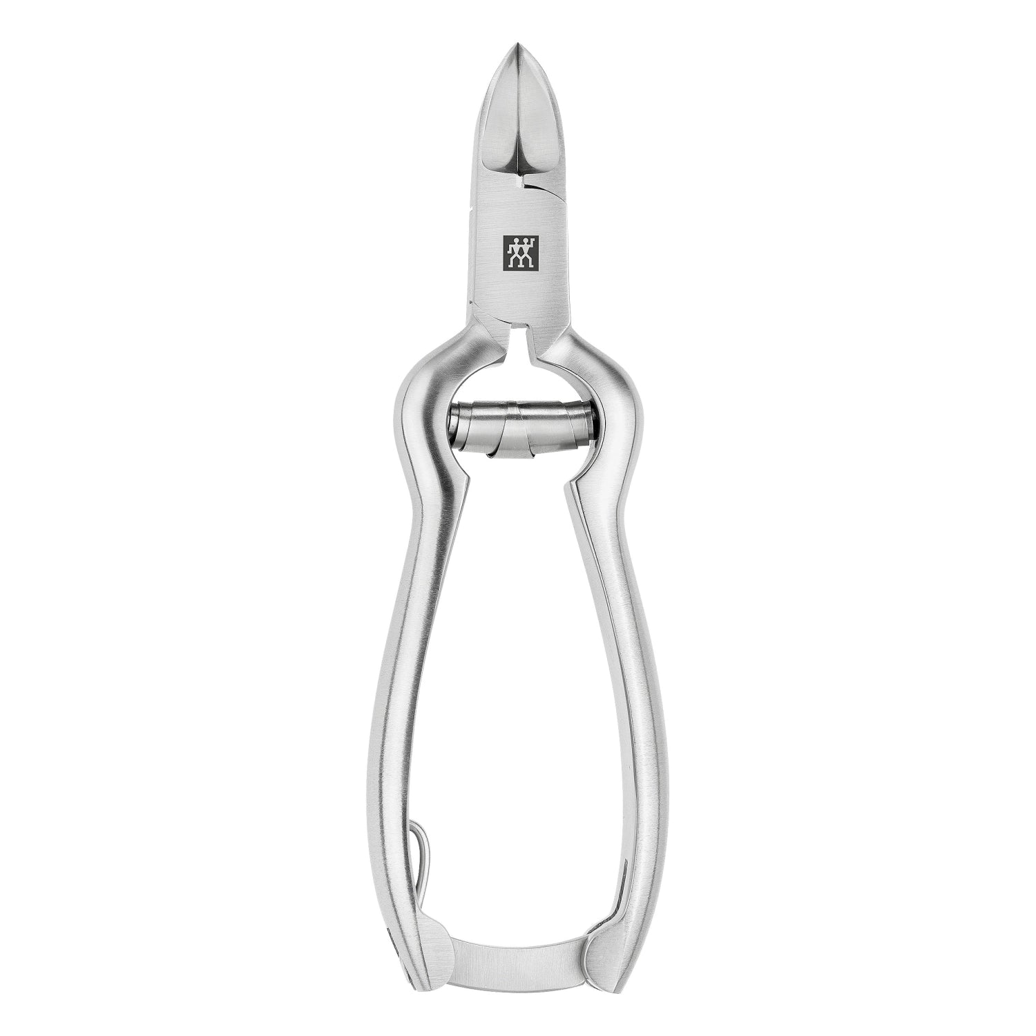 Premium Nagelzange mit Pufferfeder in Silber präsentiert im Onlineshop von KAQTU Design AG. Pflege ist von Zwilling Beauty