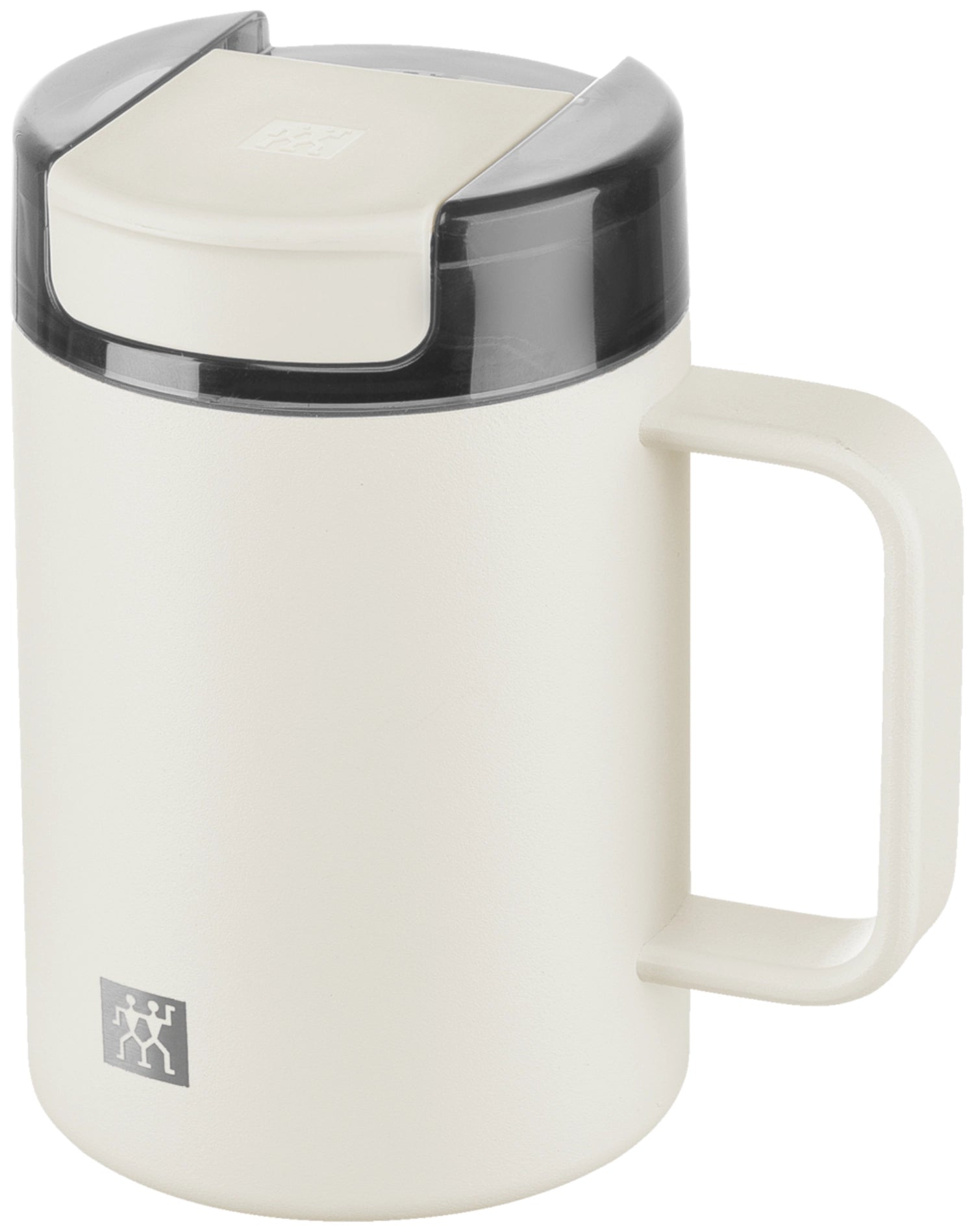 Thermo Plus Thermobecher 380ml Cream in Beige präsentiert im Onlineshop von KAQTU Design AG. Trinkflaschen ist von Zwilling