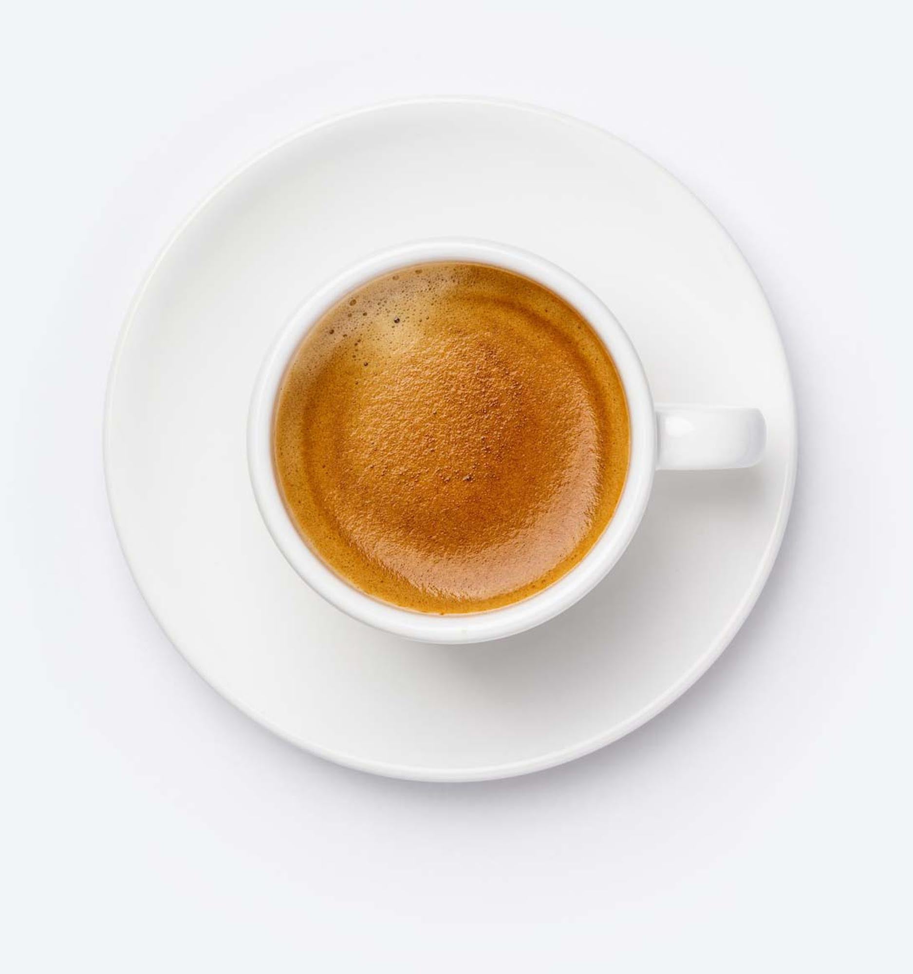 Minimalistisches Skimmed Coffee Poster für stilvolle Raumakzente.
