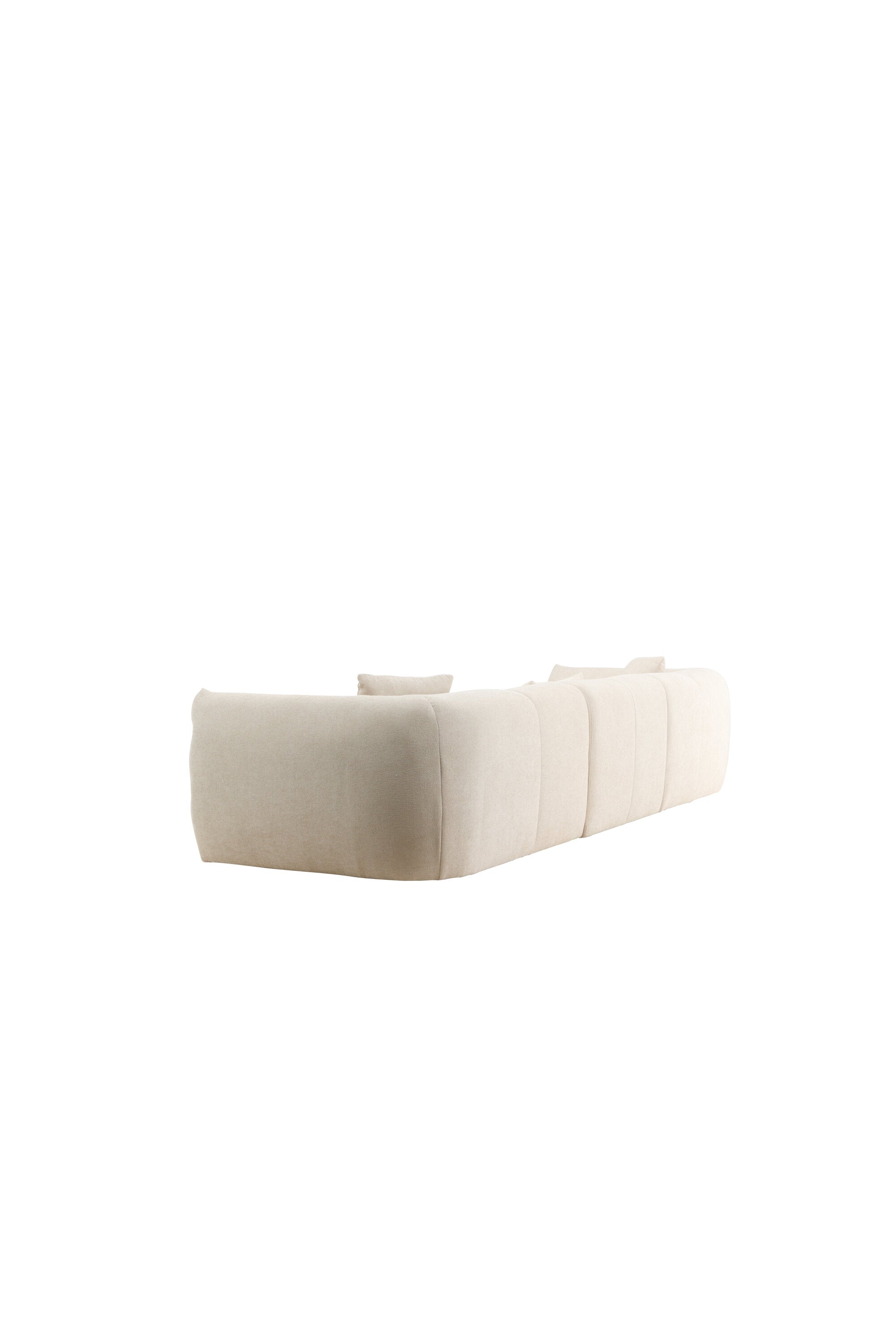 Das Positano Ecksofa von Vind bietet stilvolles Design und Komfort, ideal für zeitgemässe und einladende Wohnbereiche.