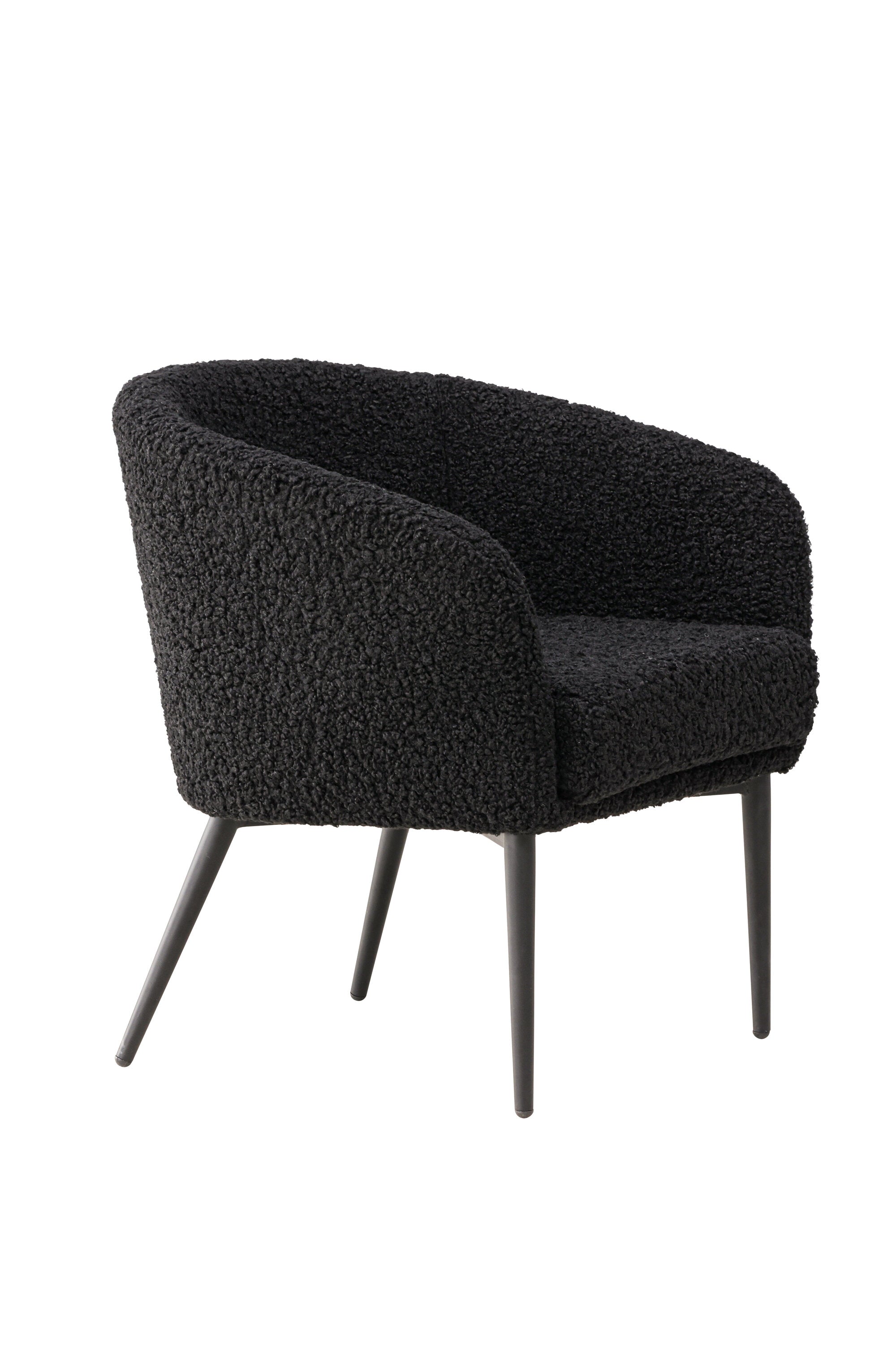 Erleben Sie den Fluffy Sessel von Venture Home: Luxuriöser Teddy-Stoff, ergonomische Polsterung und elegantes Design für ultimativen Sitzkomfort.