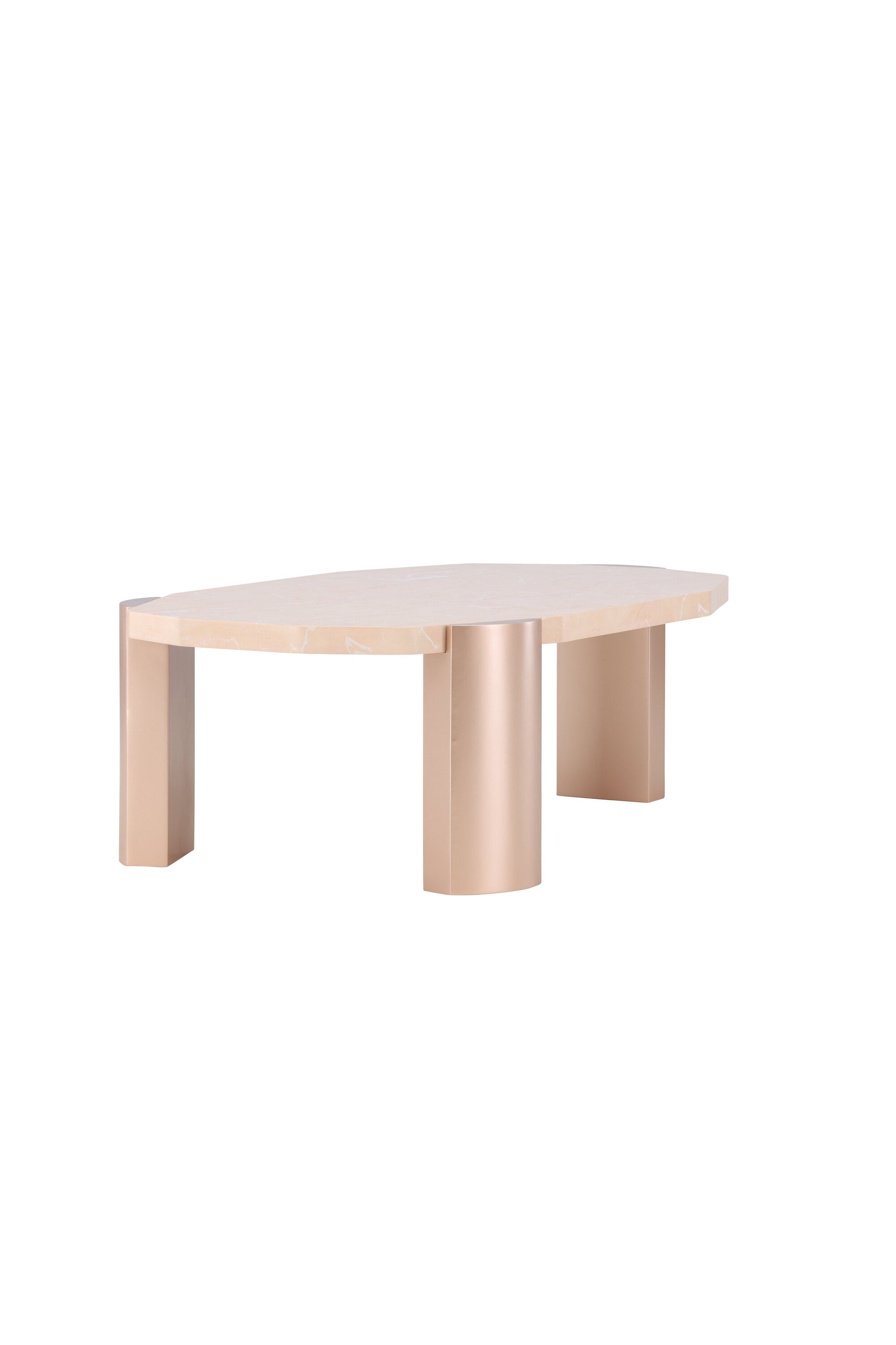 Moderner Kres Sofatisch von Venture Home, 125x70.5 cm, ideal für stilvolle Wohnräume und gesellige Zusammenkünfte.