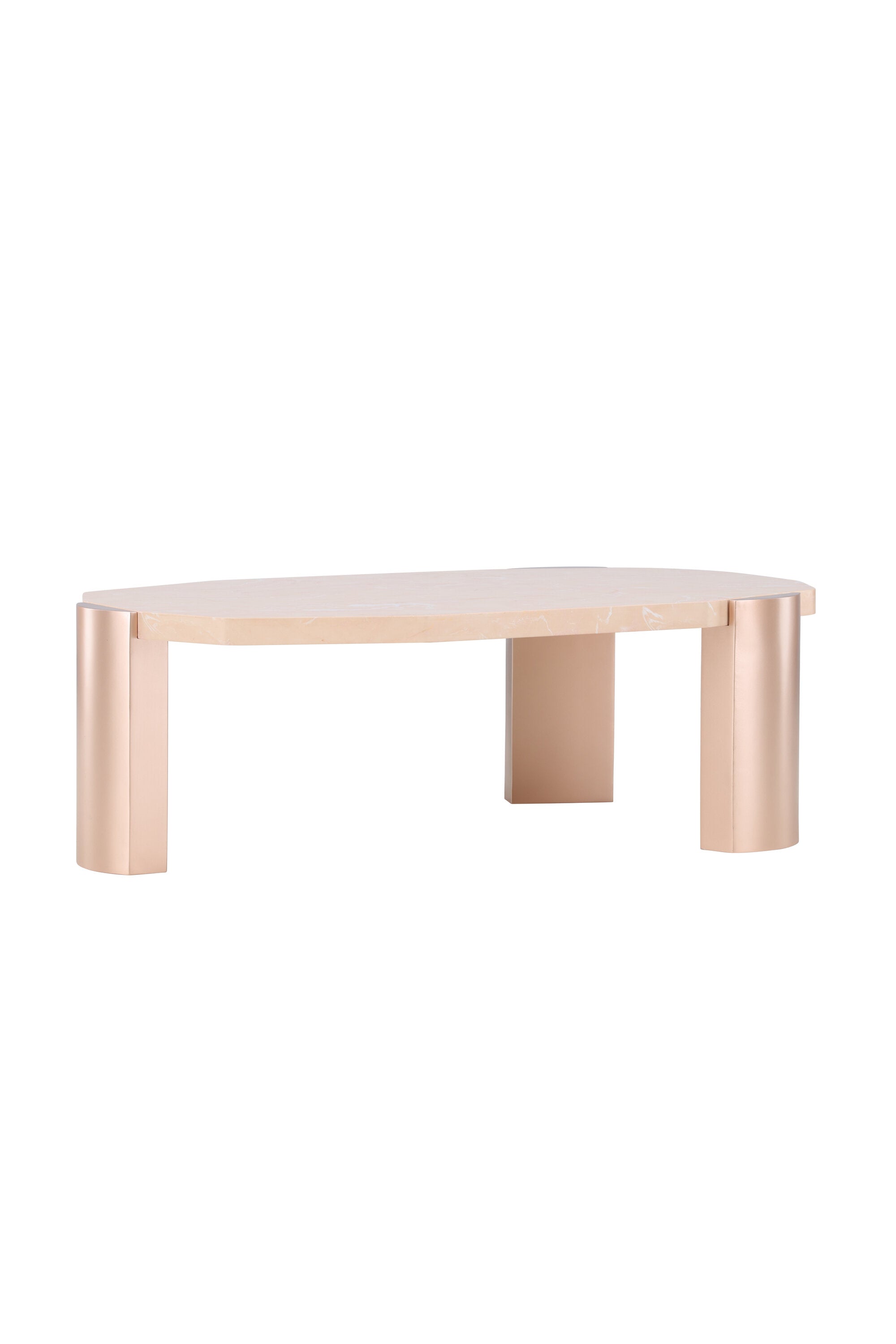 Eleganter Kres Sofatisch von Venture Home, 125x70.5 cm, perfekt für stilvolle Wohnräume und gesellige Zusammenkünfte.