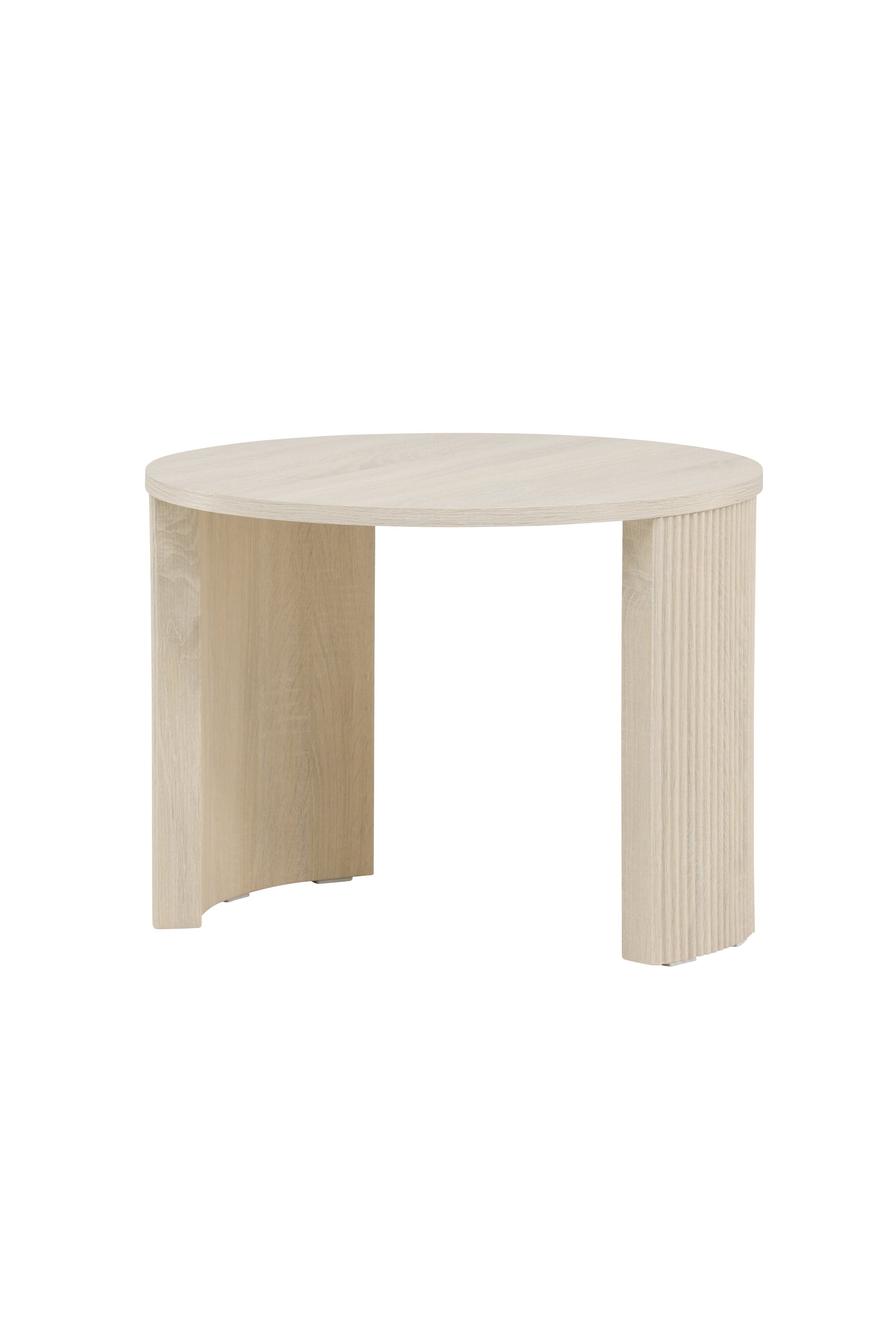 Eleganter runder Couchtisch Bristol von Venture Home mit einem Durchmesser von 60 cm, perfekt für stilvolle Wohnräume und gemütliche Lounges.