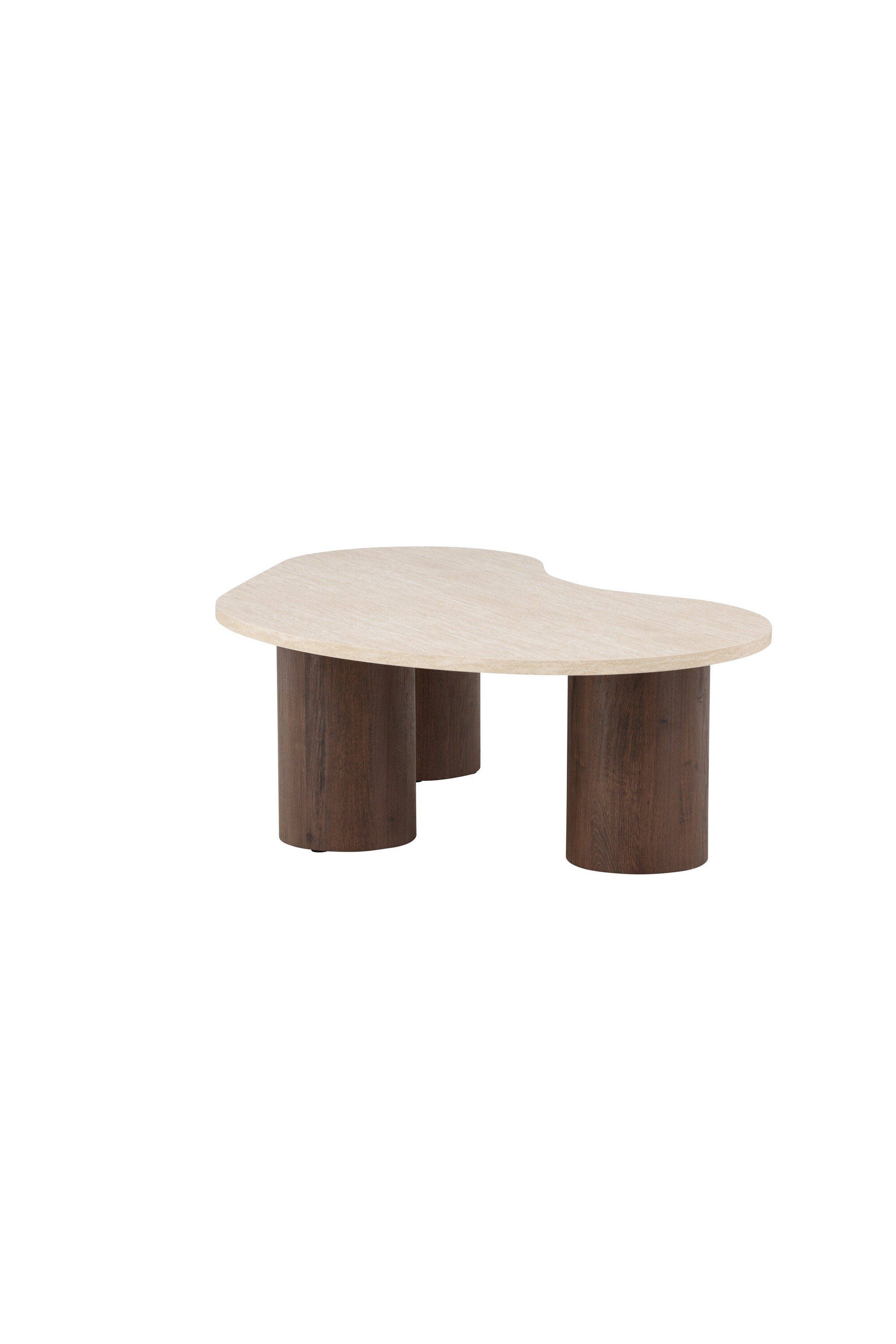 Moderner Couchtisch Megg von Venture Home, 130x78 cm, ideal für stilvolle Wohnräume und vielseitige Dekorationsoptionen.