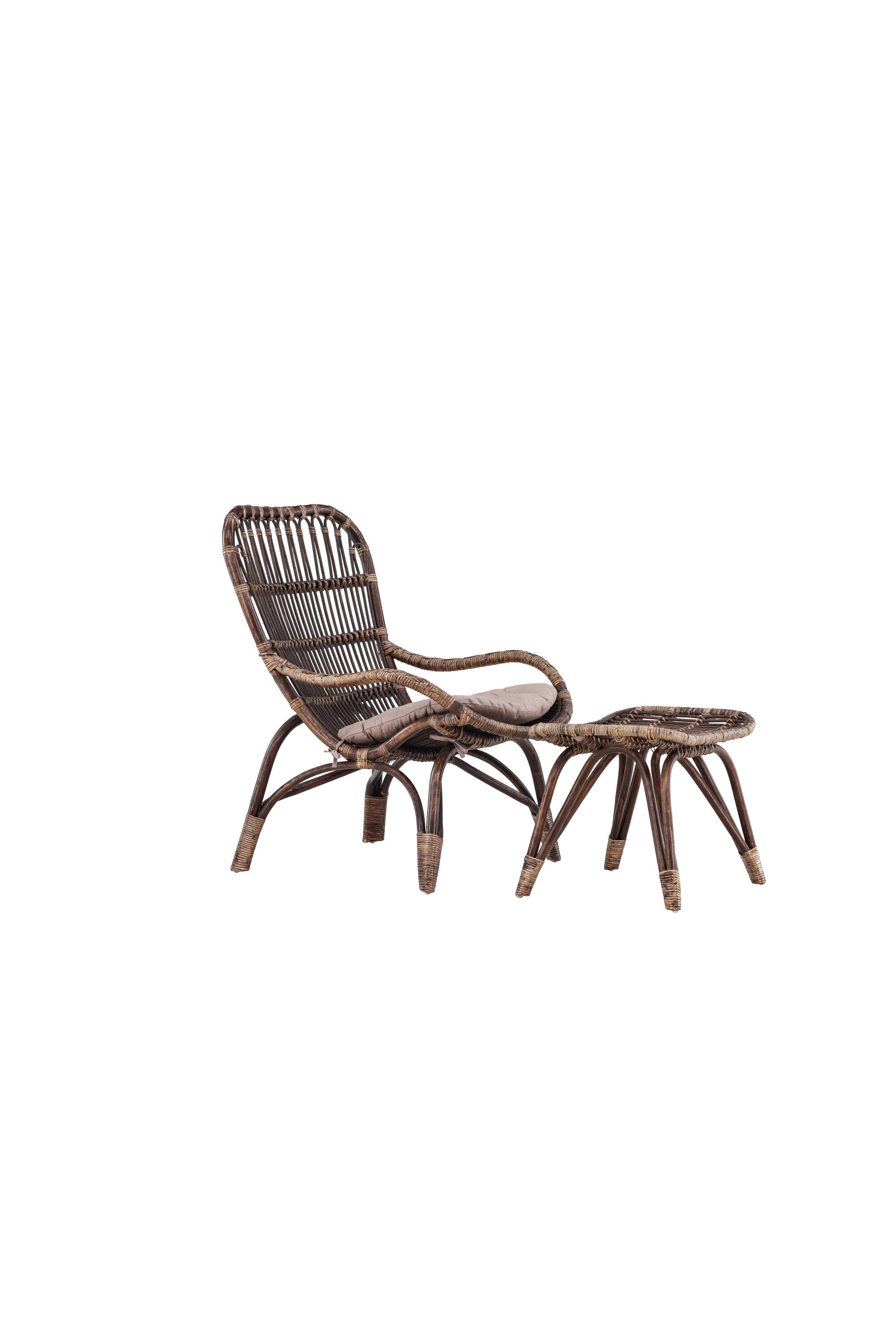 Eleganter Ella Lounge Stuhl von Venture Home, ideal für den Garten oder die Terrasse, vereint modernes Design mit hohem Sitzkomfort.