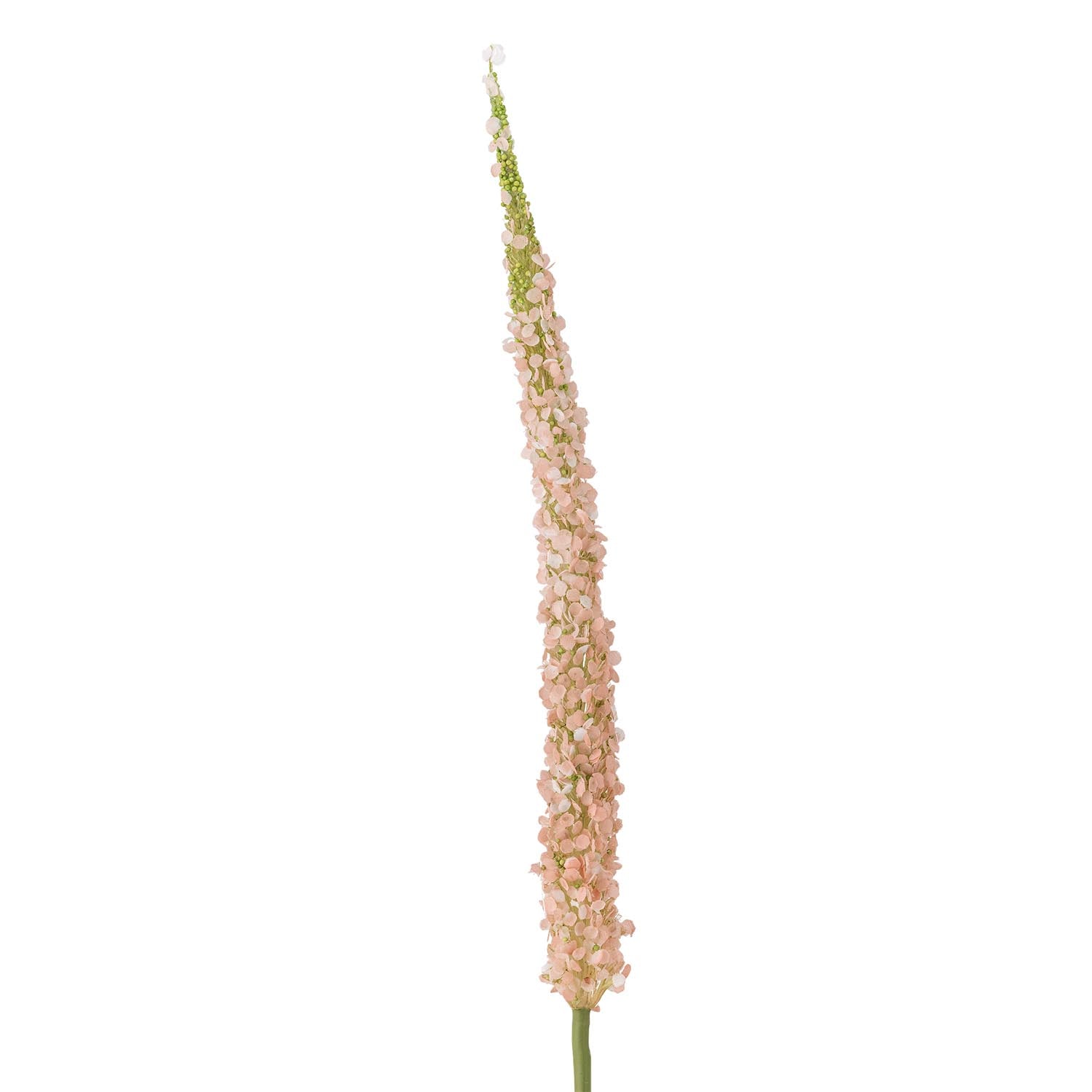 Künstlicher Foxtail-Stiel mit einer zarten Rose von Bloomingville, perfekt für stilvolle Arrangements und kreative Wohnakzente.