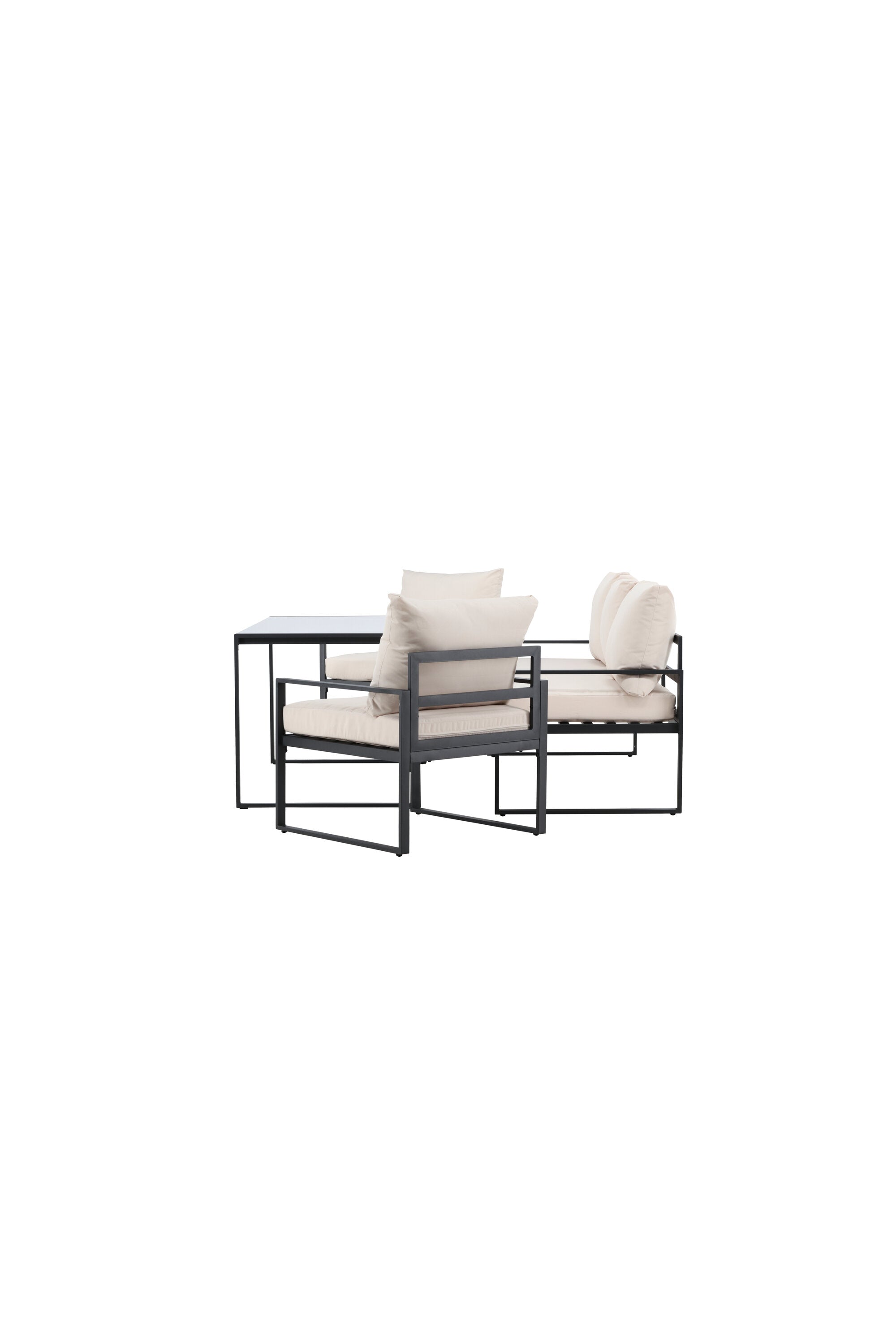 Elegantes Catania Sofa Set von Venture Home, perfekt für stilvolle Lounges im Freien, vereint Komfort und modernes Flair.