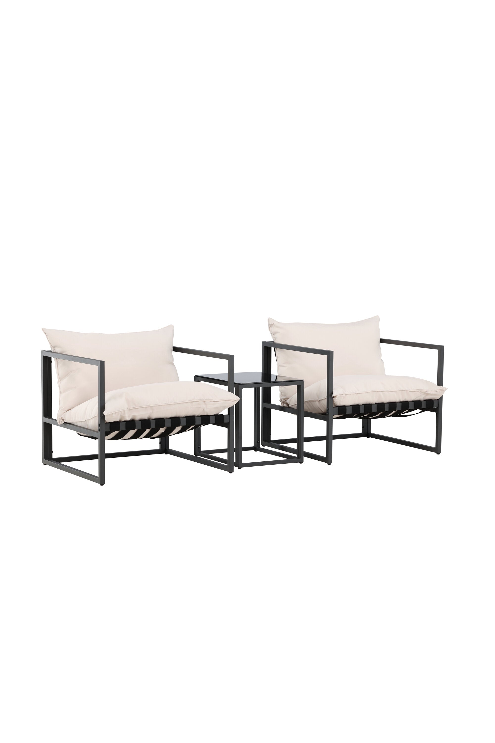 Elegantes Messina Lounge Set von Venture Home, perfekt für entspannte Stunden im Freien, mit stilvollem Design und bequemen Polstern.