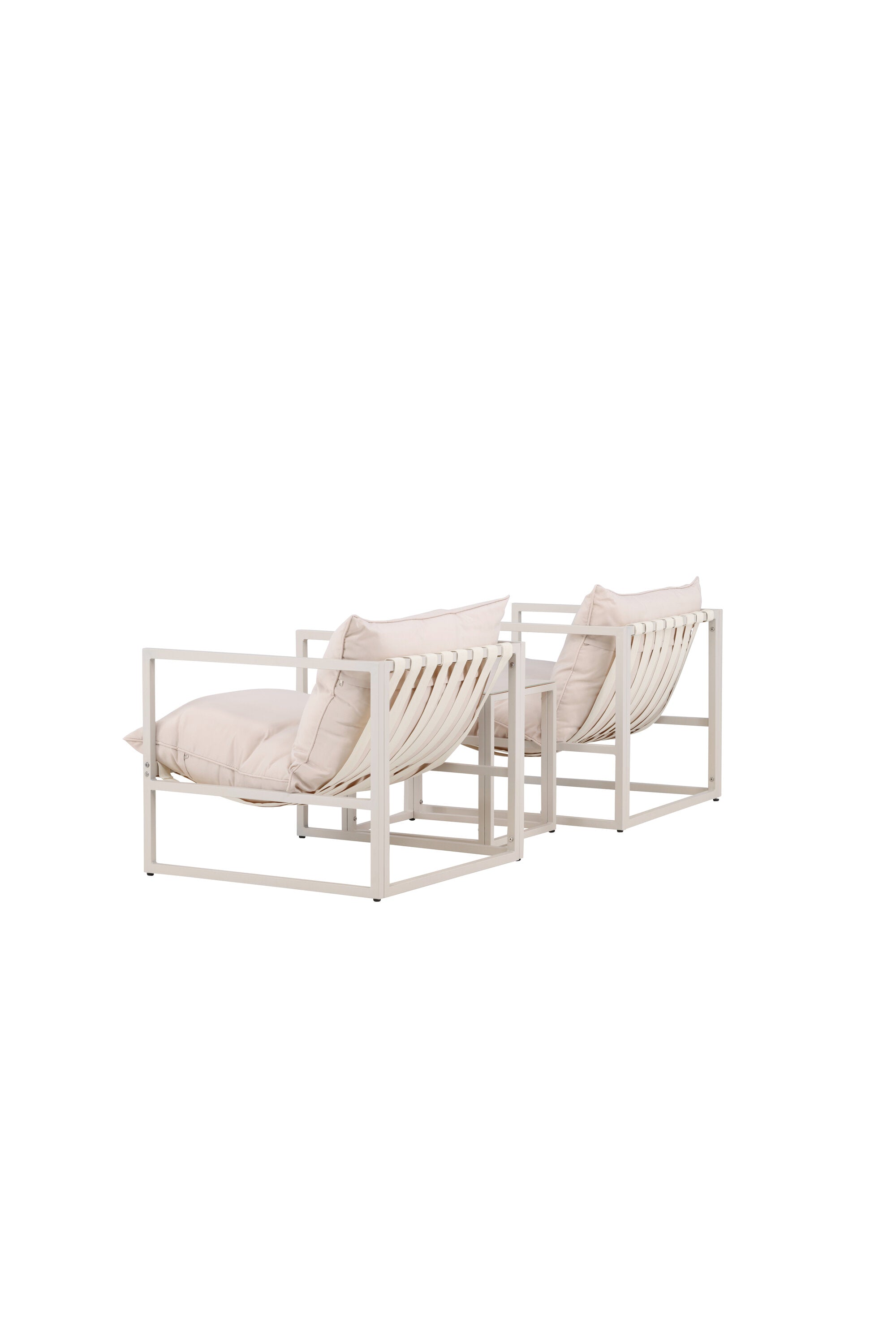 Das Messina Lounge Set von Venture Home kombiniert modernes Design mit Komfort, ideal für gemütliche Momente im Aussenbereich.