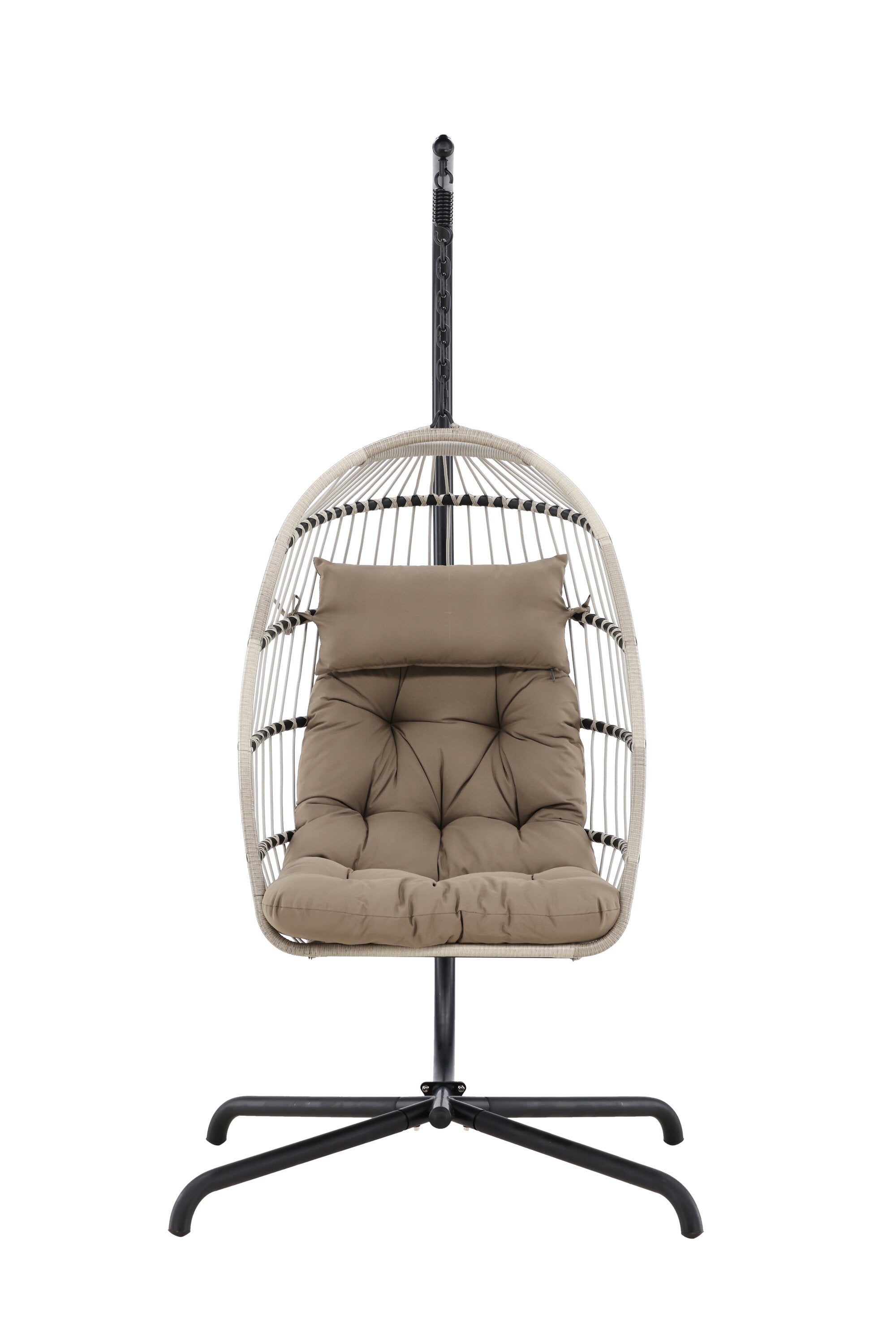 Moderner Trezza Hängesessel von Venture Home, perfekt zum Entspannen und Verleihen von Flair in Ihrem Zuhause oder Außenbereich.
