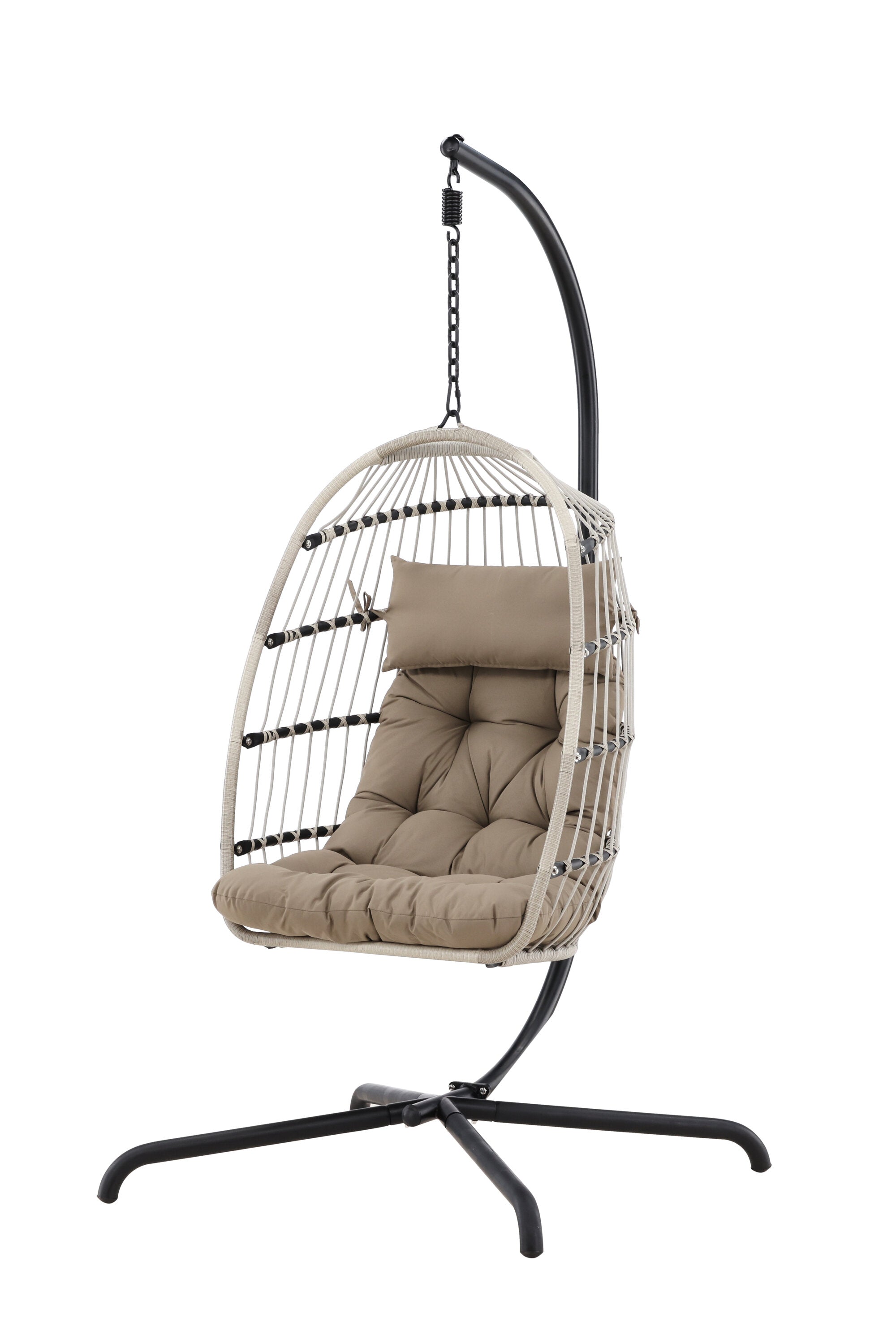 Eleganter Trezza Hängesessel von Venture Home, perfekt für entspannte Momente, bietet Komfort und Stil für jeden Raum.