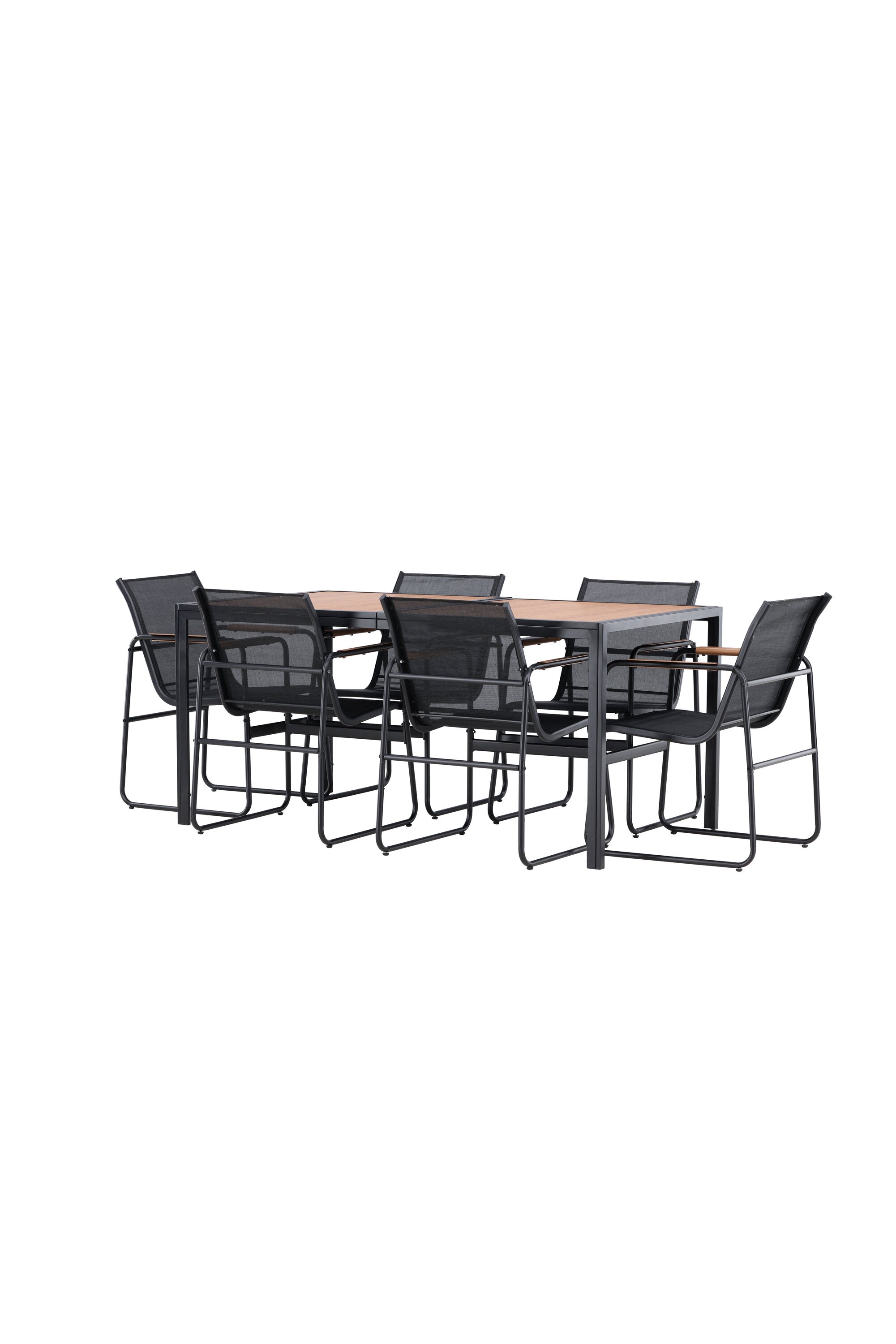 Elegantes Lampedusa Gartentisch-Set von Venture Home, ideal für den Garten, robust, wetterbeständig und modern gestaltet.