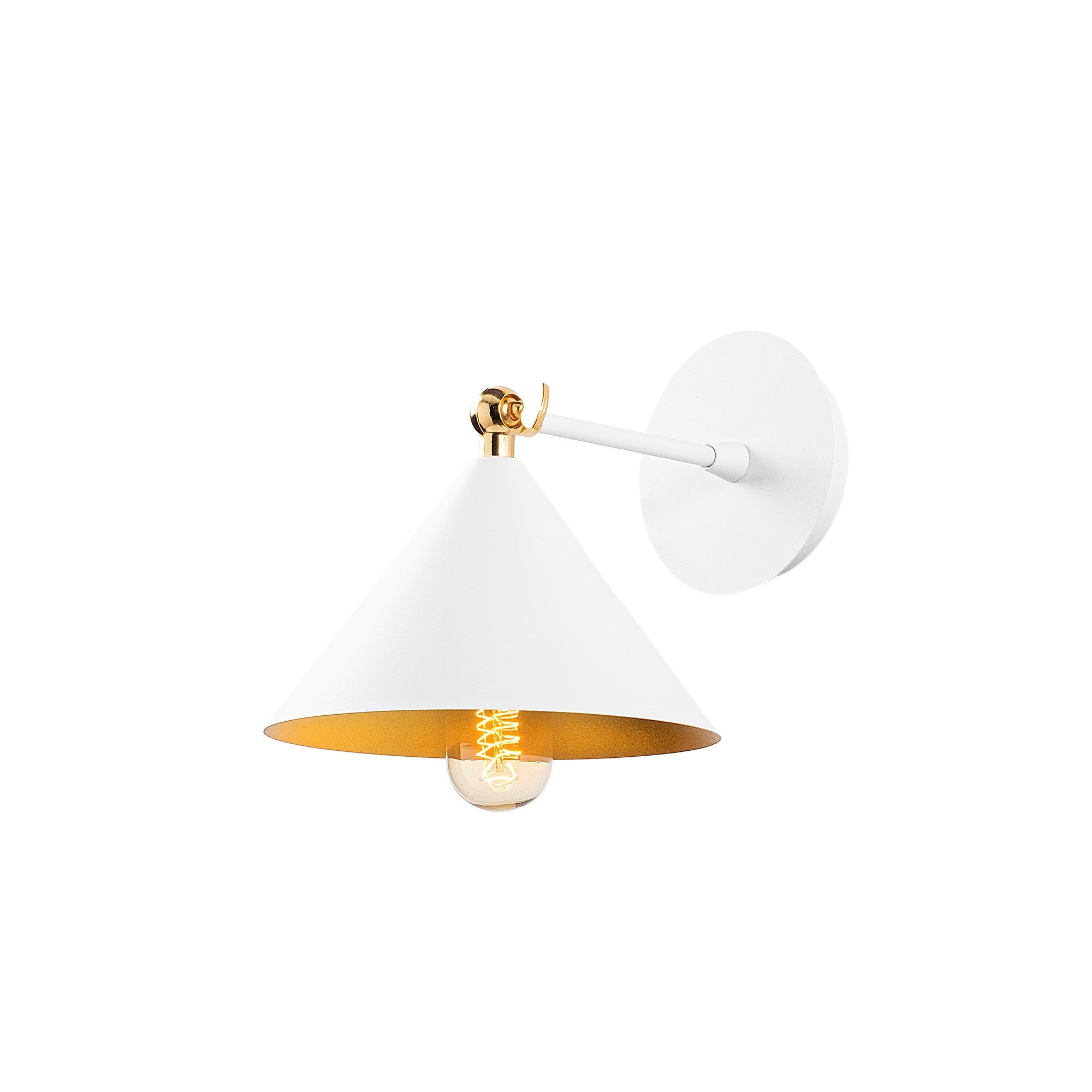 Berceste - 185WHITE-A in Weiss präsentiert im Onlineshop von KAQTU Design AG. Wandleuchte ist von Opviq