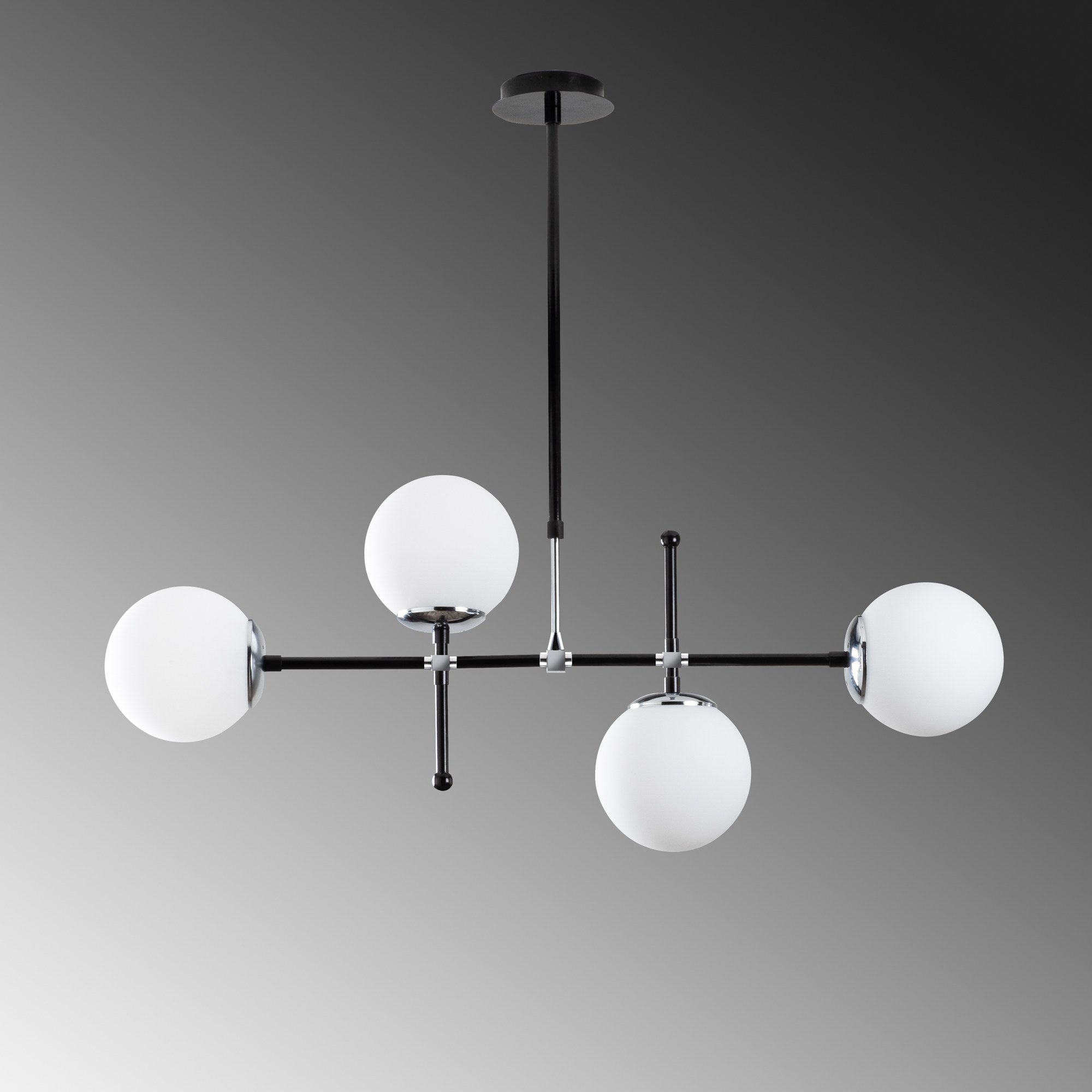 Moderne Pendelleuchte in Schwarz-Weiß von Opviq, ideal für stilvolle Akzente in jedem Raum. Perfekt für skandinavische Einrichtung.