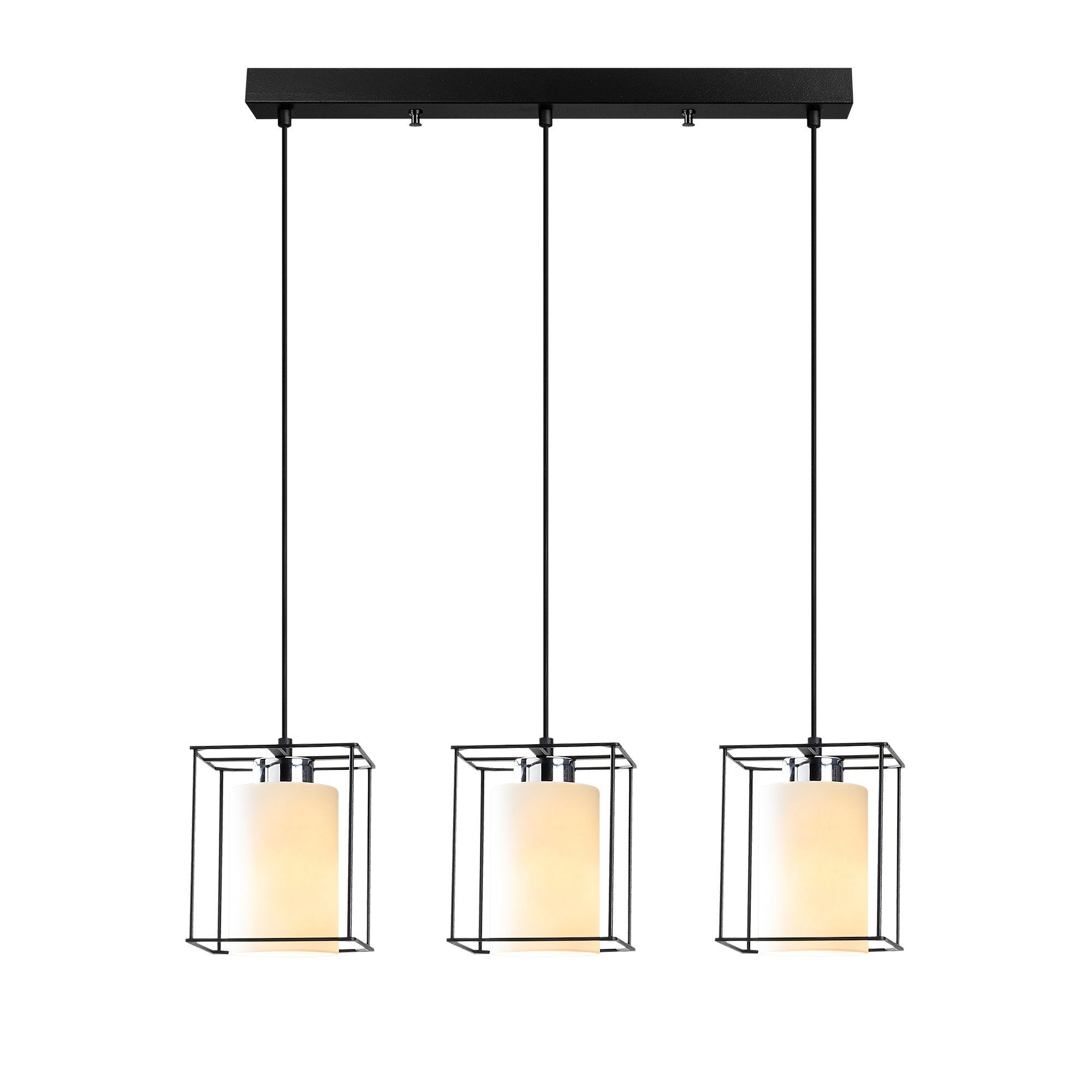 Schwarze Swank Pendelleuchte von Opviq – skandinavische Eleganz für jeden Raum. Verstellbare Höhe für perfekte Lichtakzente und Atmosphäre.
