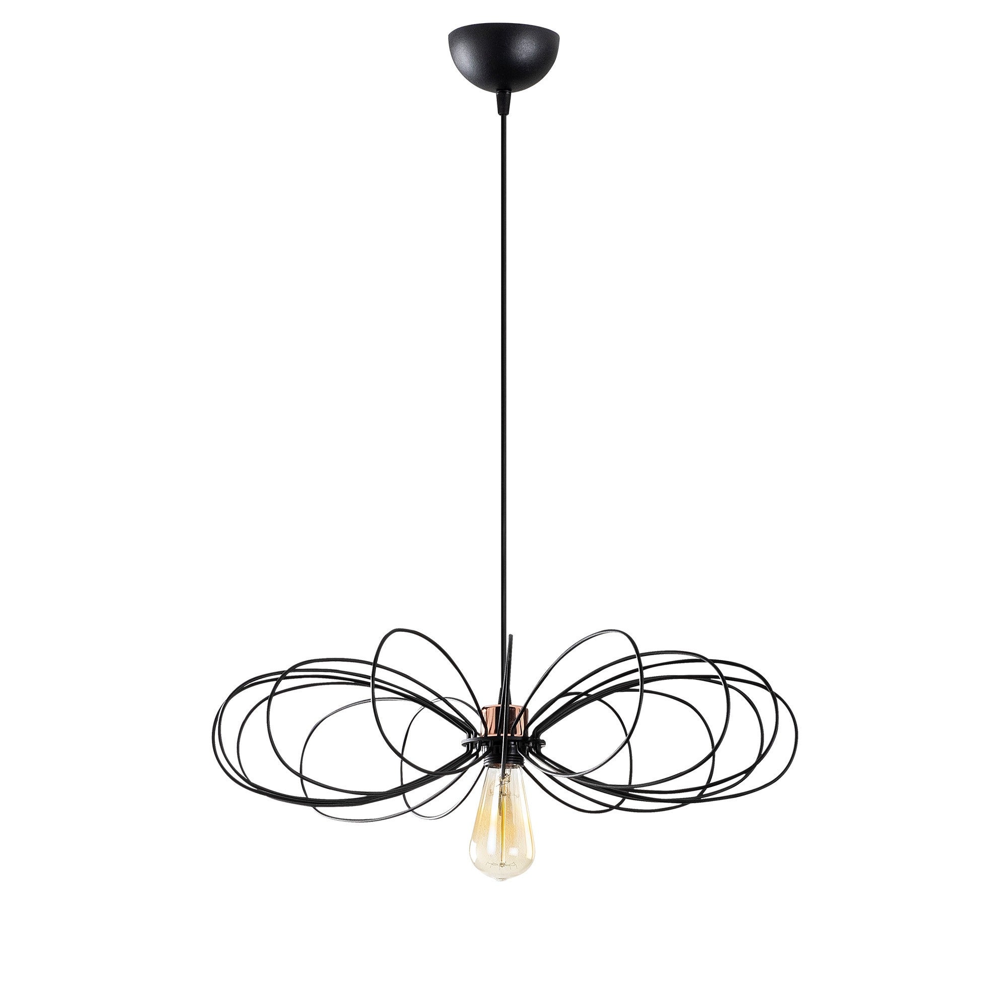Hemdem - 707-S BLACK in Schwarz präsentiert im Onlineshop von KAQTU Design AG. Pendelleuchte ist von Opviq