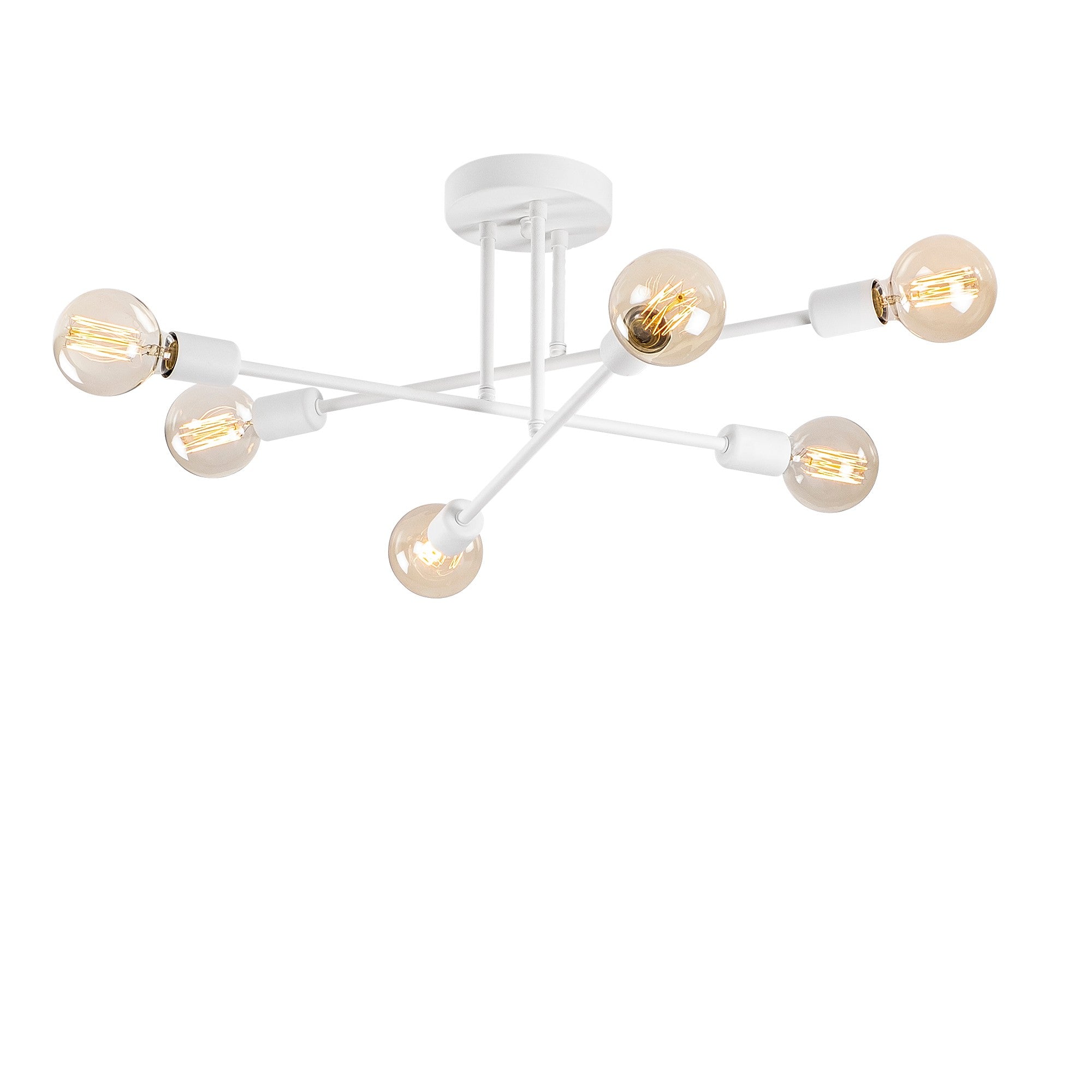 Verleihen Sie Ihrem Zuhause mit der stilvollen Flower Pendelleuchte von Opviq in Weiß einen Hauch von Eleganz. Ideal für jeden Raum!