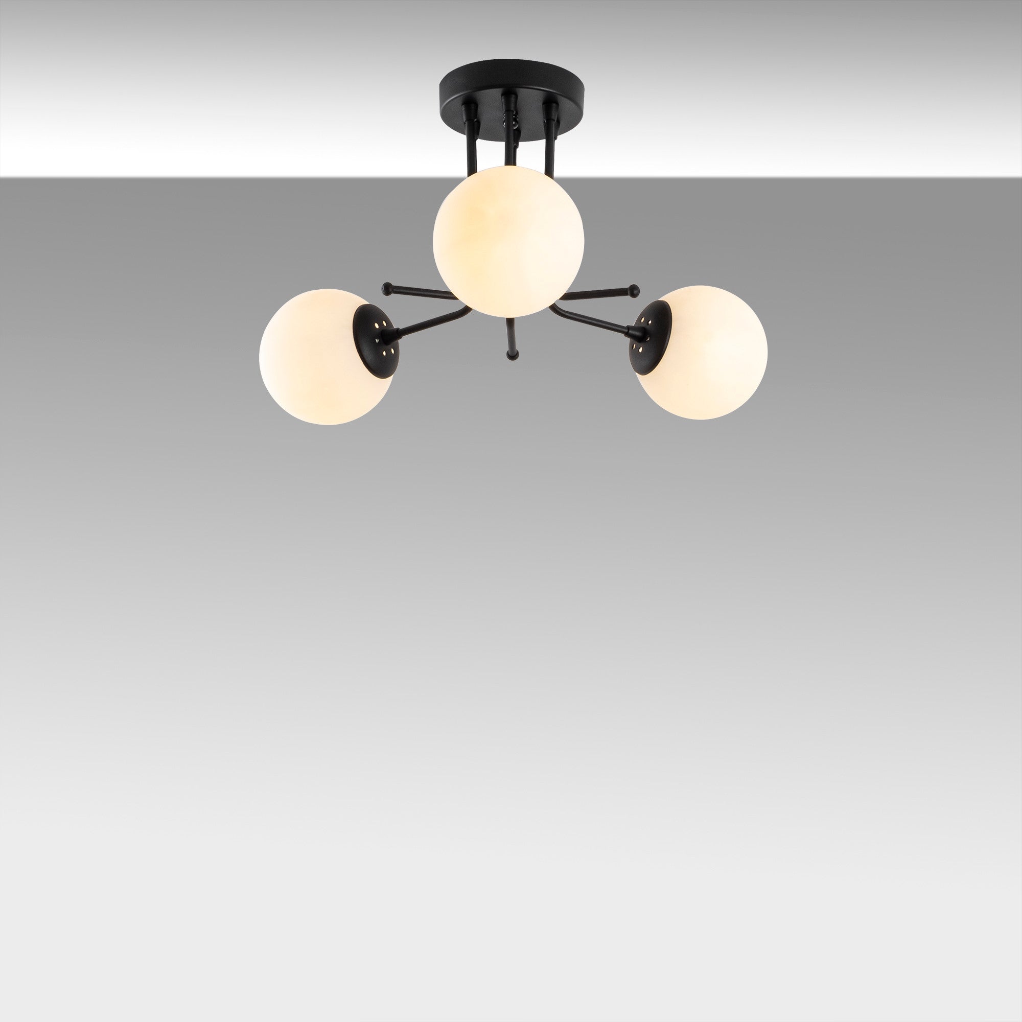 Setzen Sie mit der Daisy Deckenleuchte von Opviq in elegantem Schwarz einen stilvollen Akzent in Ihrem Zuhause. Perfekt für modernes Design!