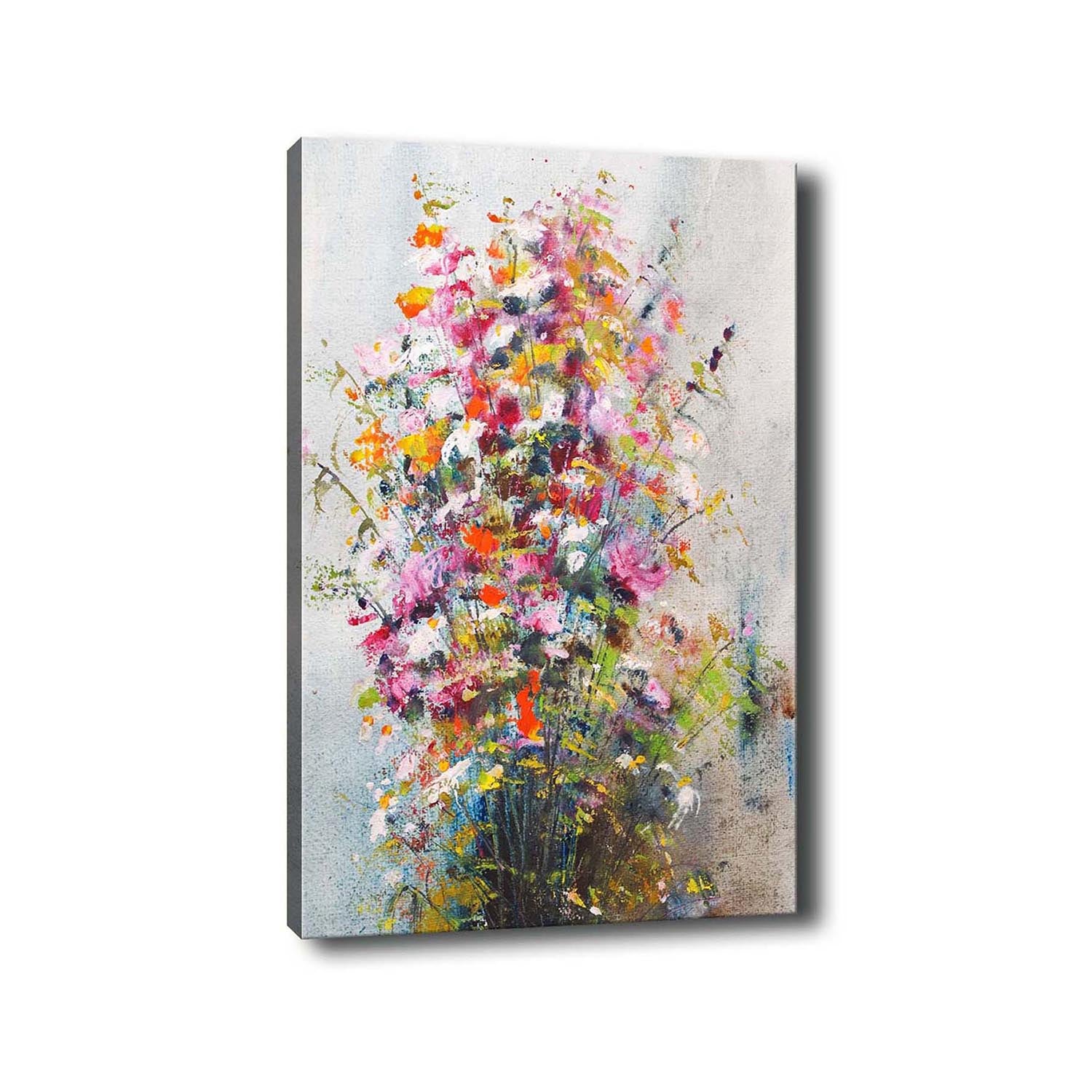 Kreatives Kanvas Tablo (50 x 70) in lebendigen Farben, ideal für moderne Wohnräume. Kunstwerk von Wallity, das jeden Raum aufwertet.