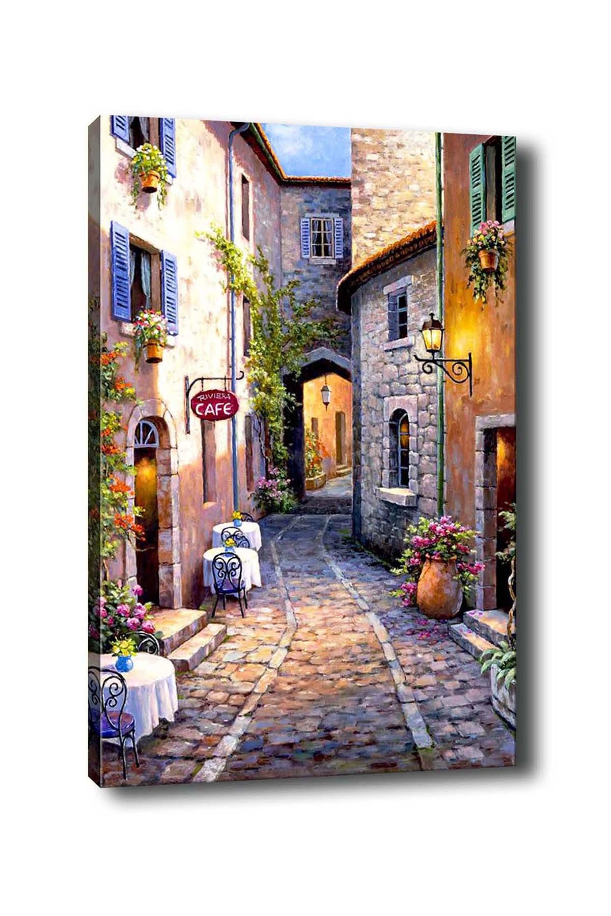 Vibrantes Kanvas Tablo (50 x 70) von Wallity – ein farbenfrohes Kunstwerk, das jedem Raum eine kreative Note verleiht.