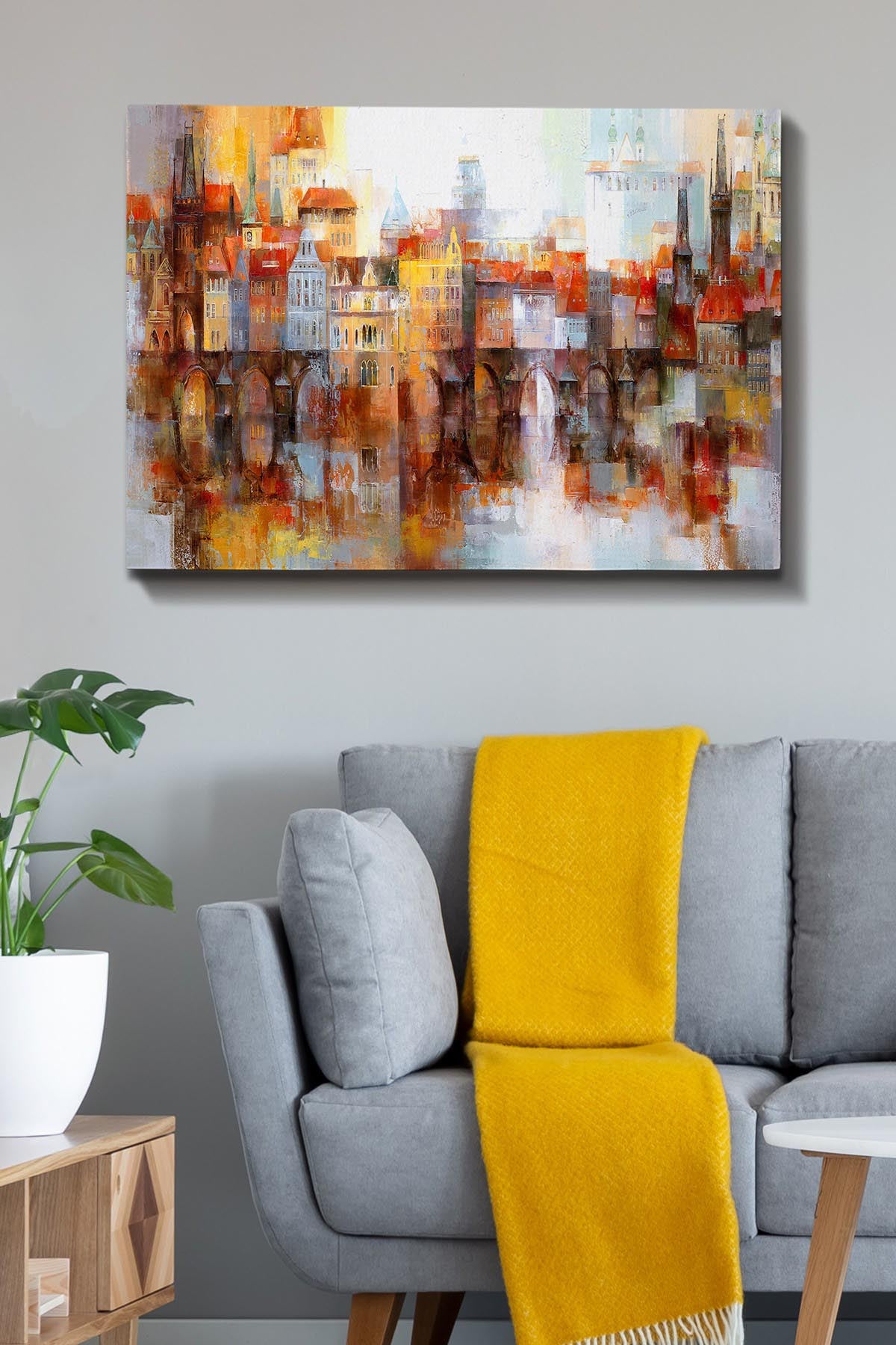 Verleihen Sie Ihrem Zuhause mit dem Kanvas Tablo (70 x 100) von Wallity einen Hauch von Kunst und Farbe. Ein Meisterwerk, das begeistert!