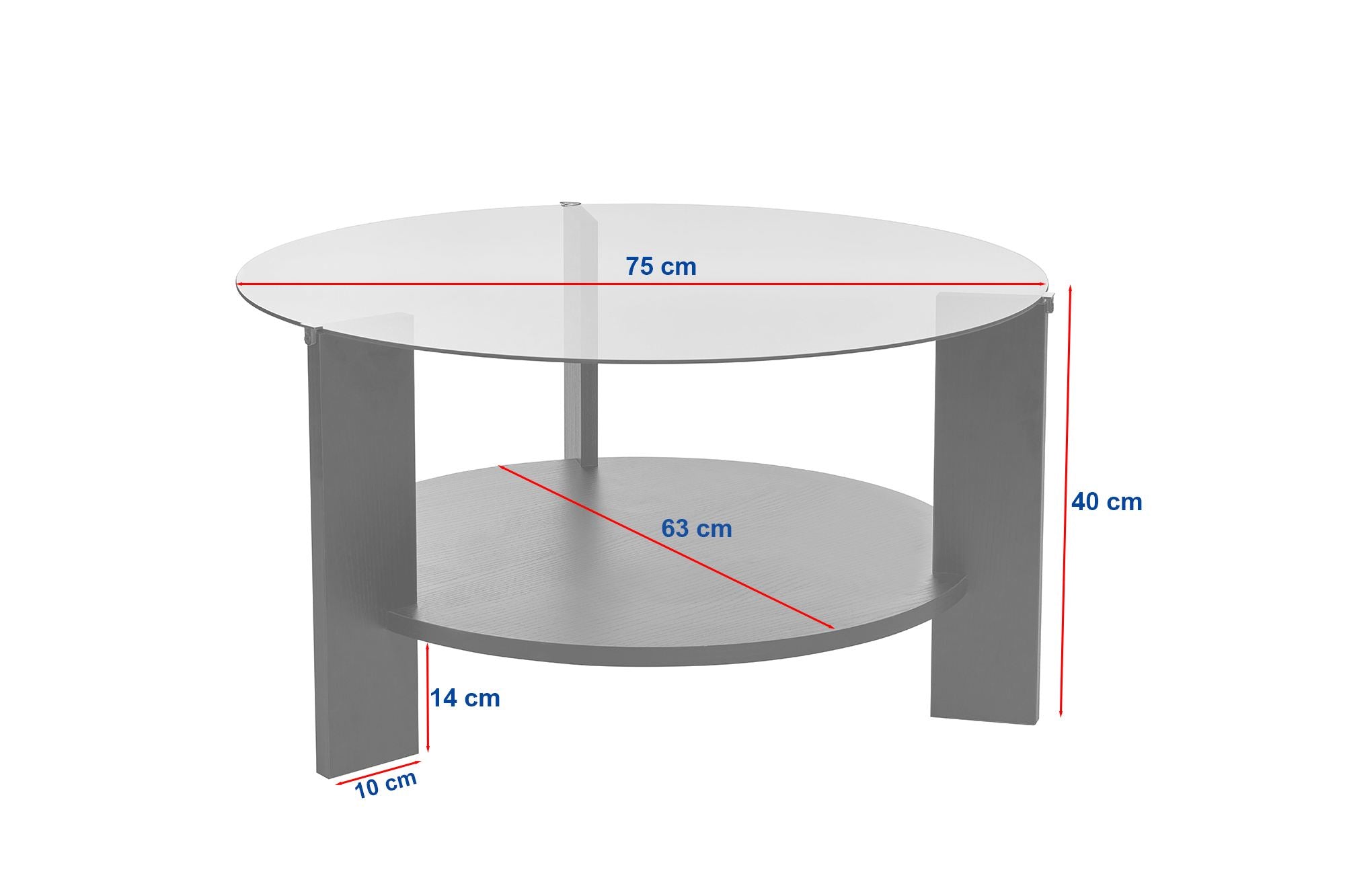 Entdecken Sie den Clara Sofatisch in Holz Schwarz Transparent von Nordure – die perfekte Kombination aus Eleganz und Funktionalität für Ihr modernes Zuhause!