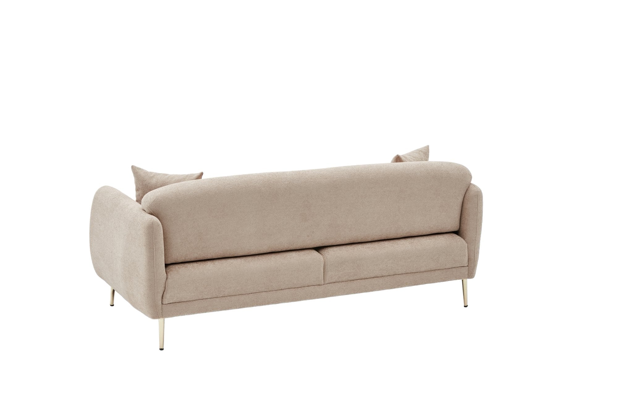 Beige Sessel Simena von Atelier Del Sofa, perfekt für moderne Interiors und komfortable Auszeiten im Wohnbereich.