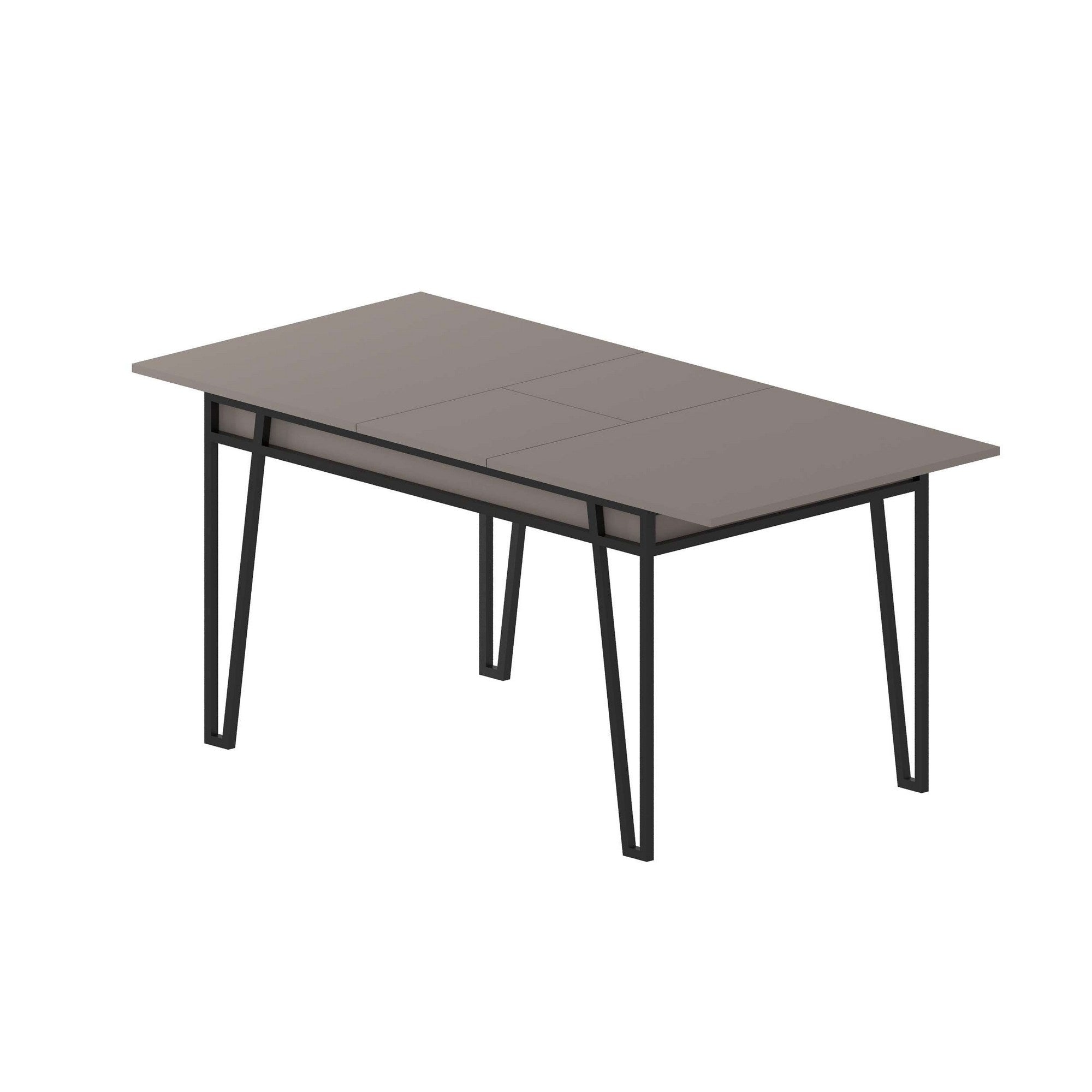 Erleben Sie den Pal - Light Mocha Nachttisch von Hanah Home: Ein stilvolles Möbelstück, das Eleganz und praktischen Stauraum vereint.