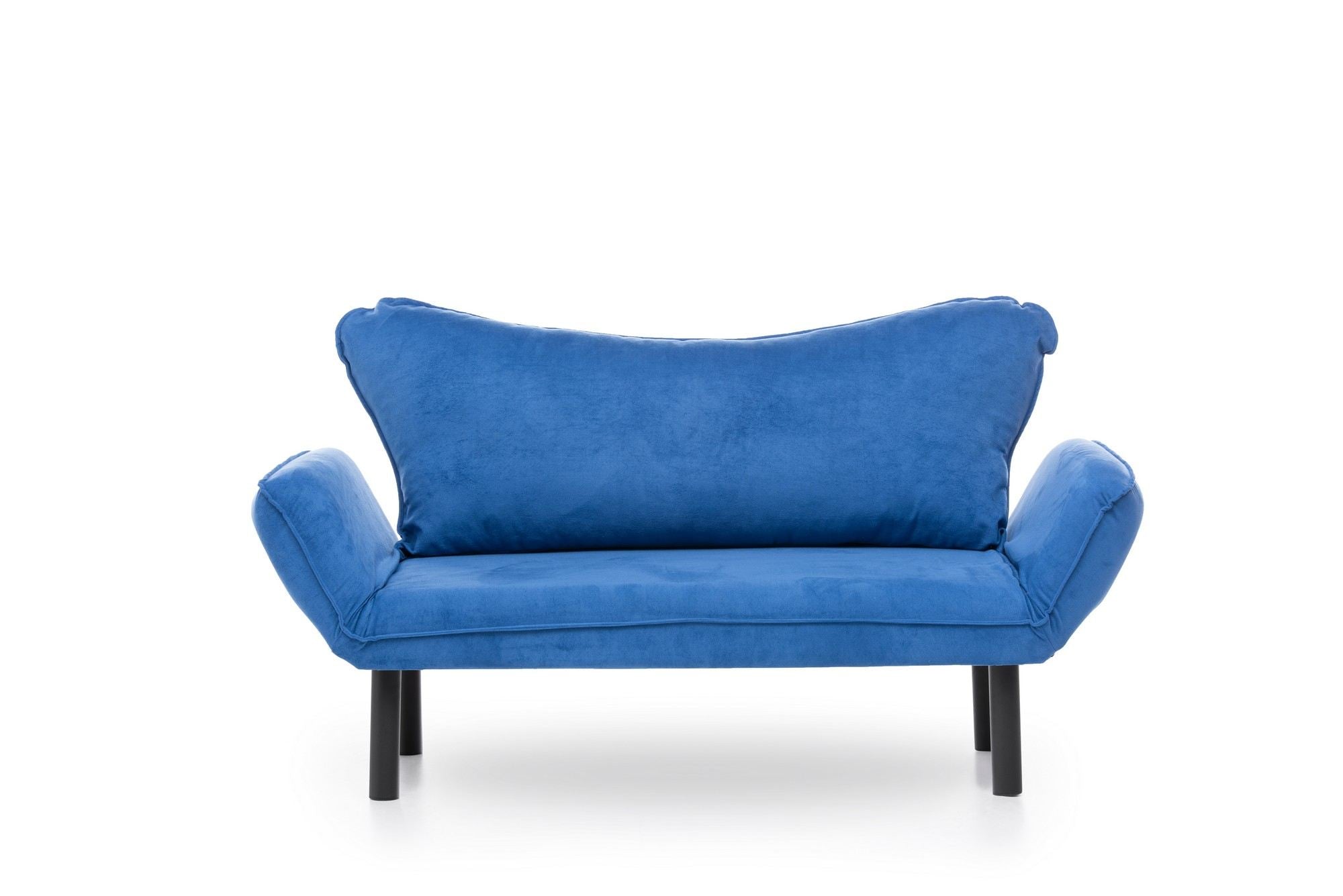 Stilvolles Chatto Bettsofa in Blau von Atelier Del Sofa, perfekt für moderne Wohnräume und entspannte Abende.