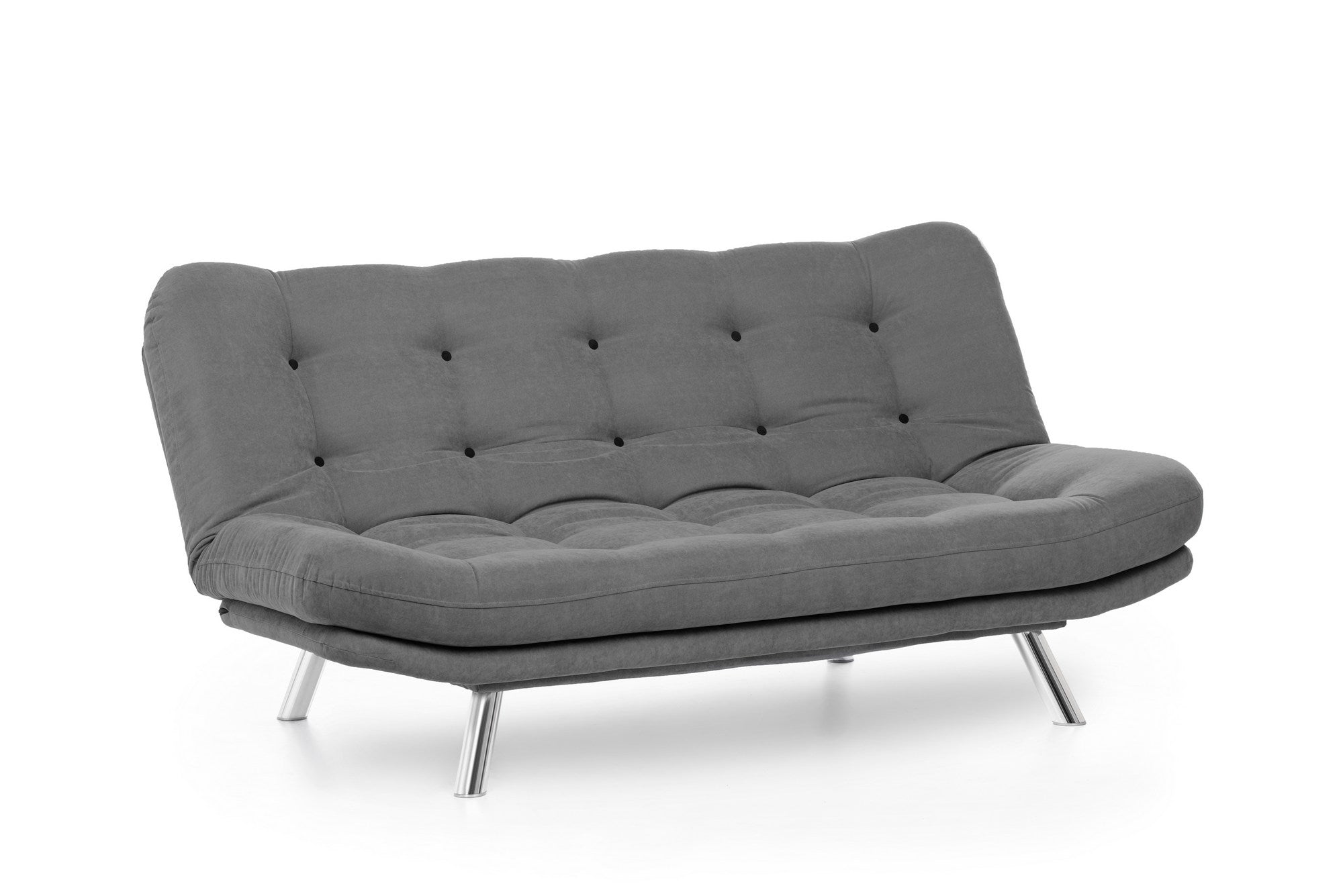 Elegantes graues Bettsofa Misa von Atelier Del Sofa – vielseitig und komfortabel für jeden Wohnraum, perfekt für Übernachtungsgäste.
