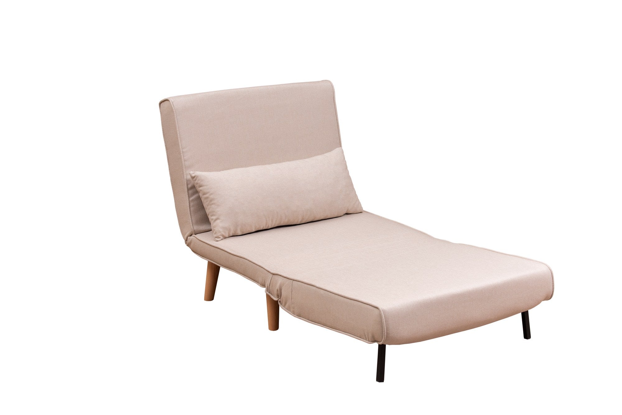 Erleben Sie das Folde Single Bettsofa in Sahne von Atelier Del Sofa – stilvoll, vielseitig und ideal für kleine Räume. Perfekter Komfort garantiert!