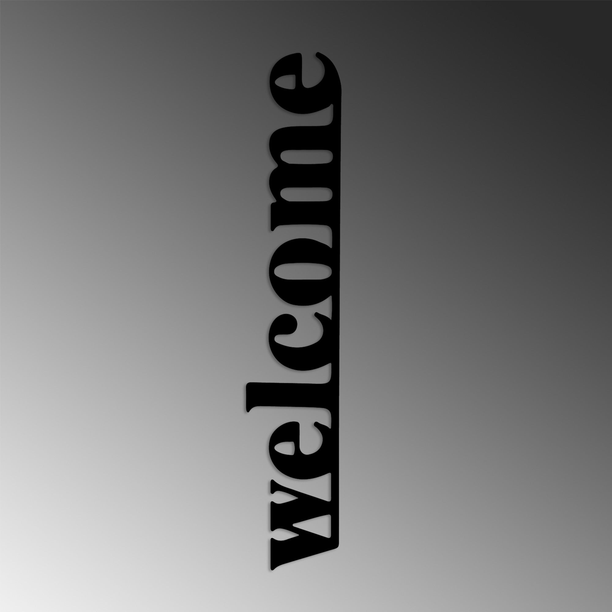 Gestalten Sie Ihre Wände mit der eleganten Welcome Wanddeko von Wallity. Hochwertiges Metall, modernes Design, ideal für jeden Raum.