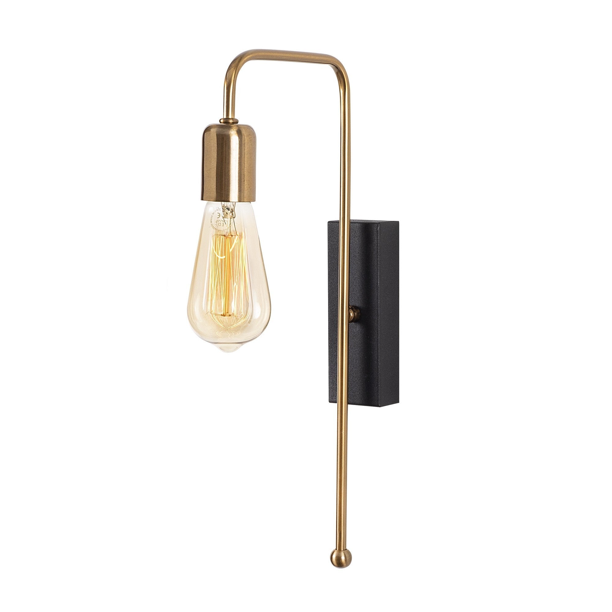 Verleihen Sie Ihrem Zuhause mit der Mum Wandleuchte von Opviq in Gold und Schwarz einen Hauch von Luxus. Ideal für stilvolle Akzente und warme Atmosphäre!