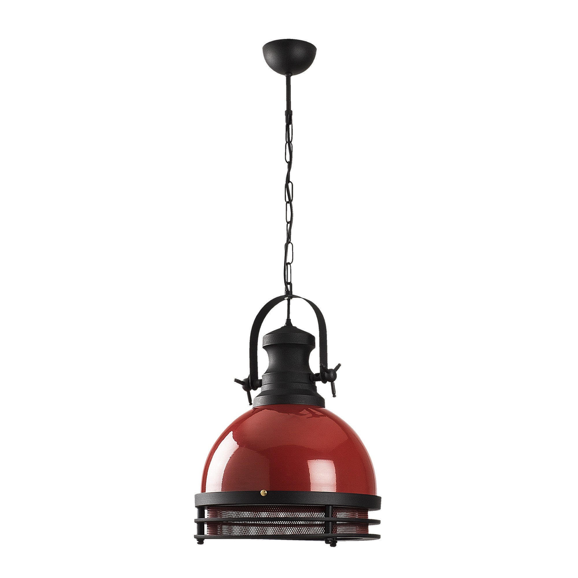 Verleihen Sie Ihrem Raum mit der Sağlam Pendelleuchte in Rot Schwarz von Opviq einen Hauch von Eleganz und modernem Flair. Ideal für stilvolle Akzente!