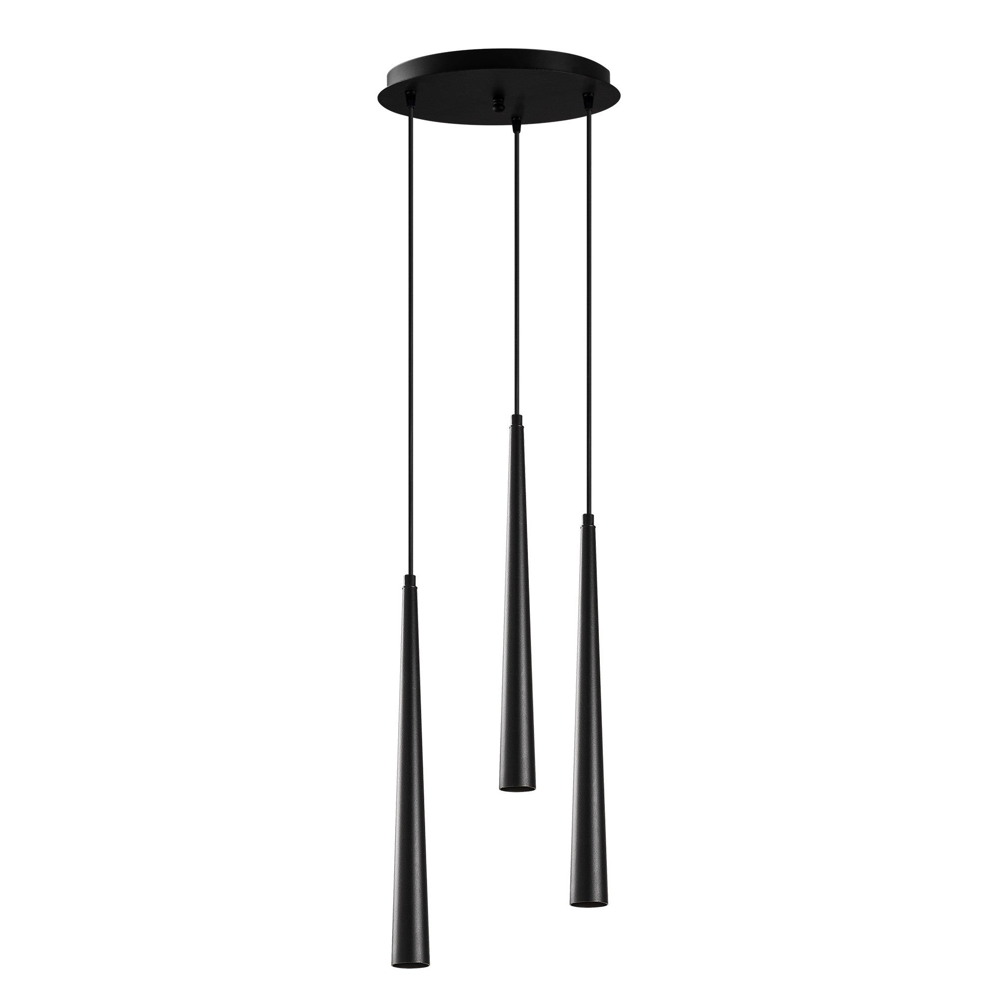 Die Uğur Pendelleuchte von Opviq in elegantem Schwarz bringt industriellen Charme und moderne Raffinesse in Ihr Zuhause.