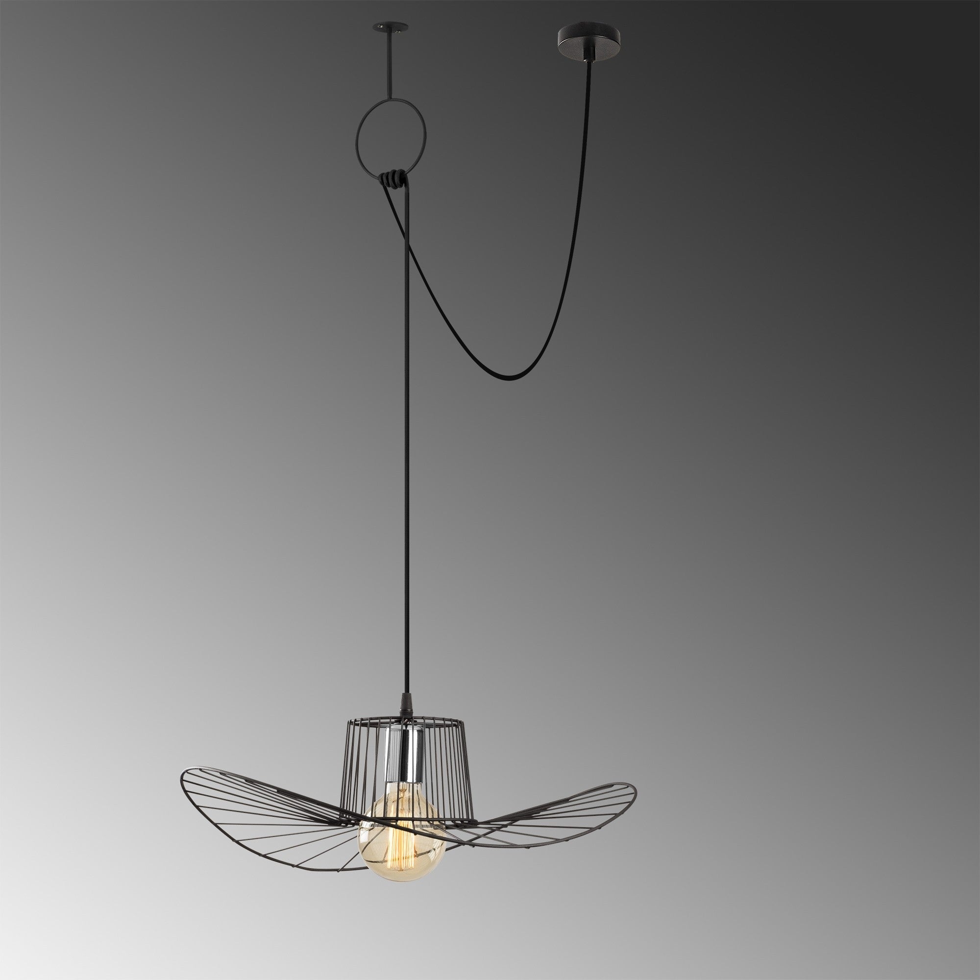 Entdecken Sie die stilvolle Tel Pendelleuchte in Schwarz von Opviq. Perfekt für moderne Räume, schafft sie eine einladende Atmosphäre und setzt elegante Akzente.
