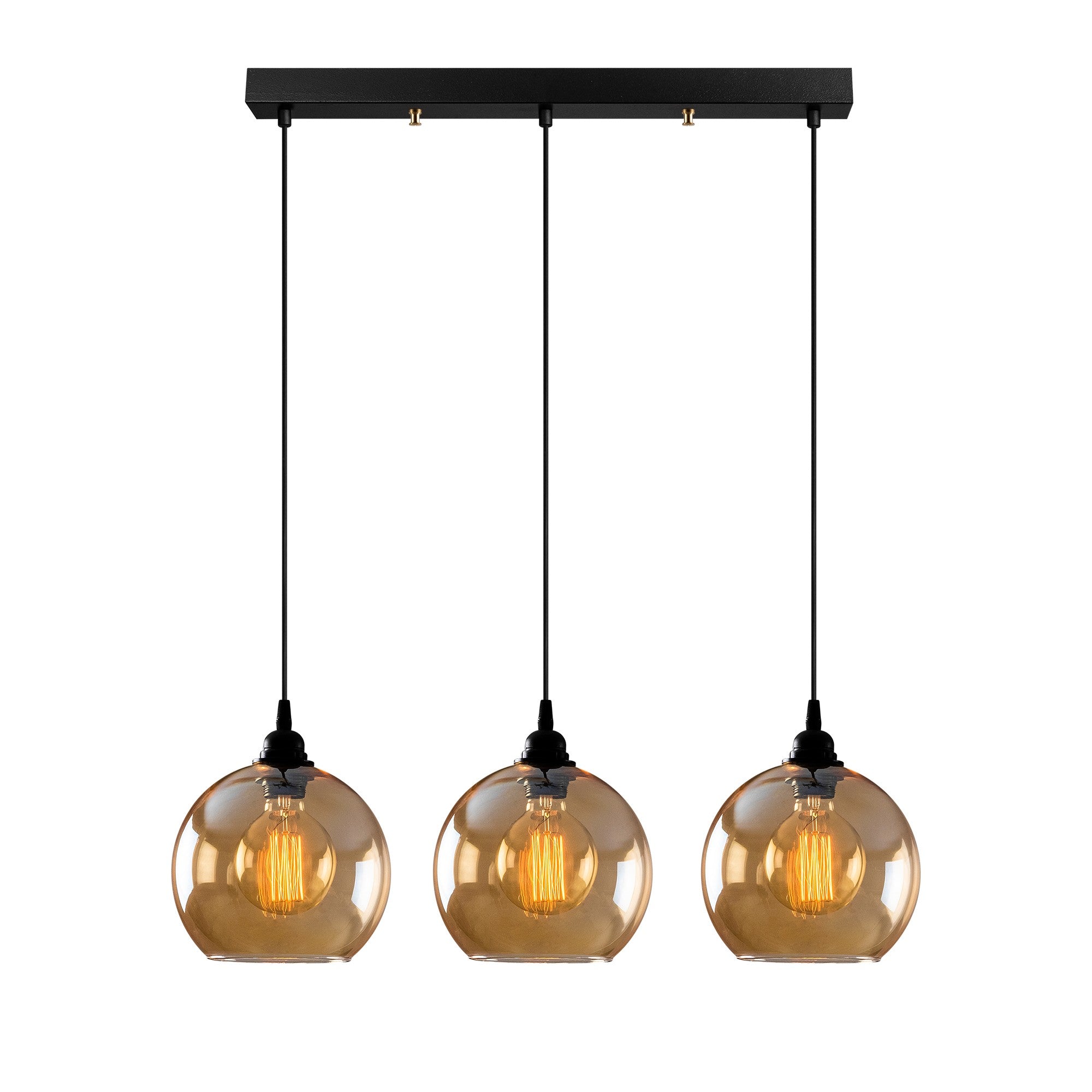 Verleihen Sie Ihrem Raum mit der opulenten Gold Pendelleuchte von Opviq in Gold und Schwarz einen Hauch von zeitloser Eleganz und Stil.