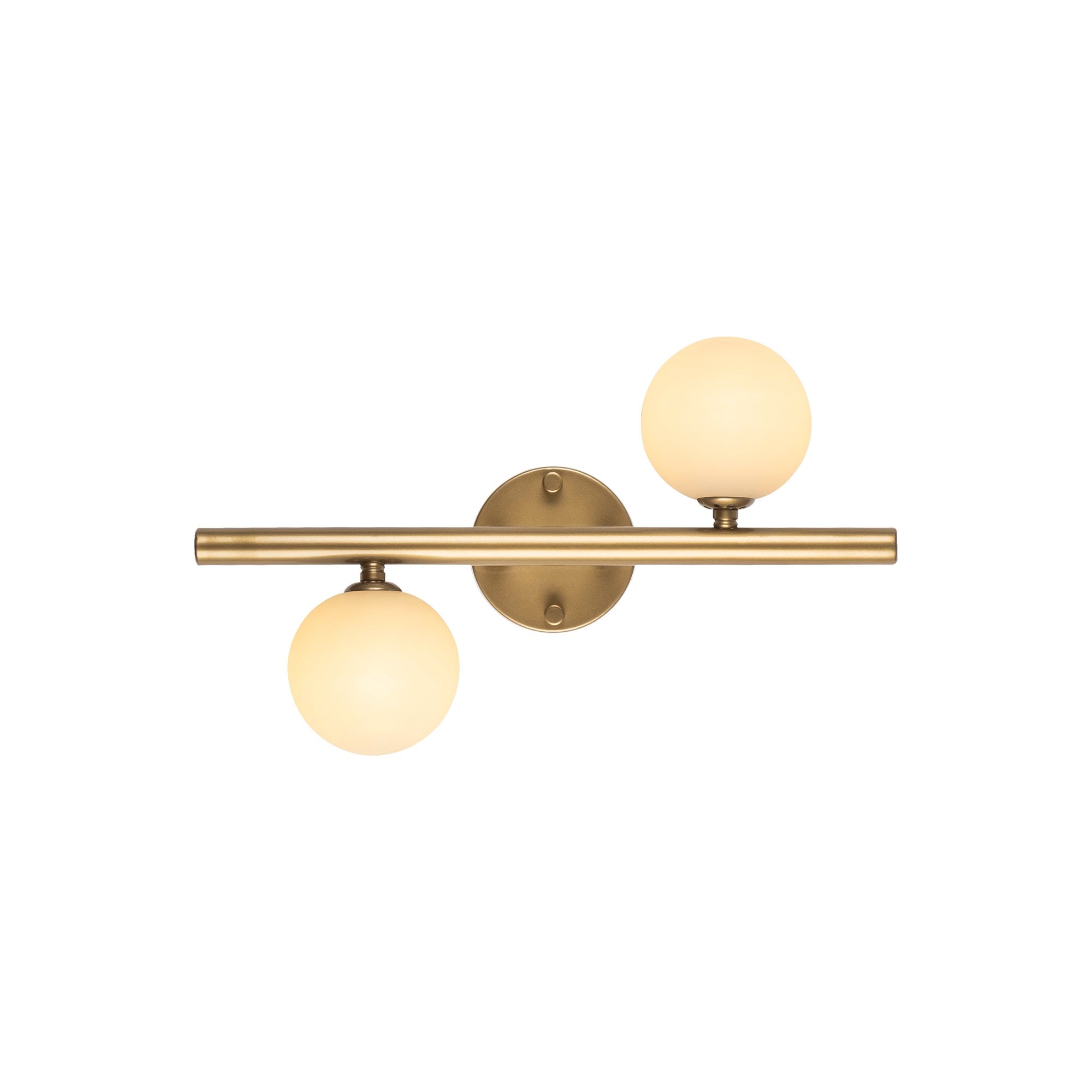 Verleihen Sie Ihrem Zuhause mit der goldenen Domino Wandleuchte von Opviq einen Hauch von Luxus und Wärme – ideal für jeden Einrichtungsstil!