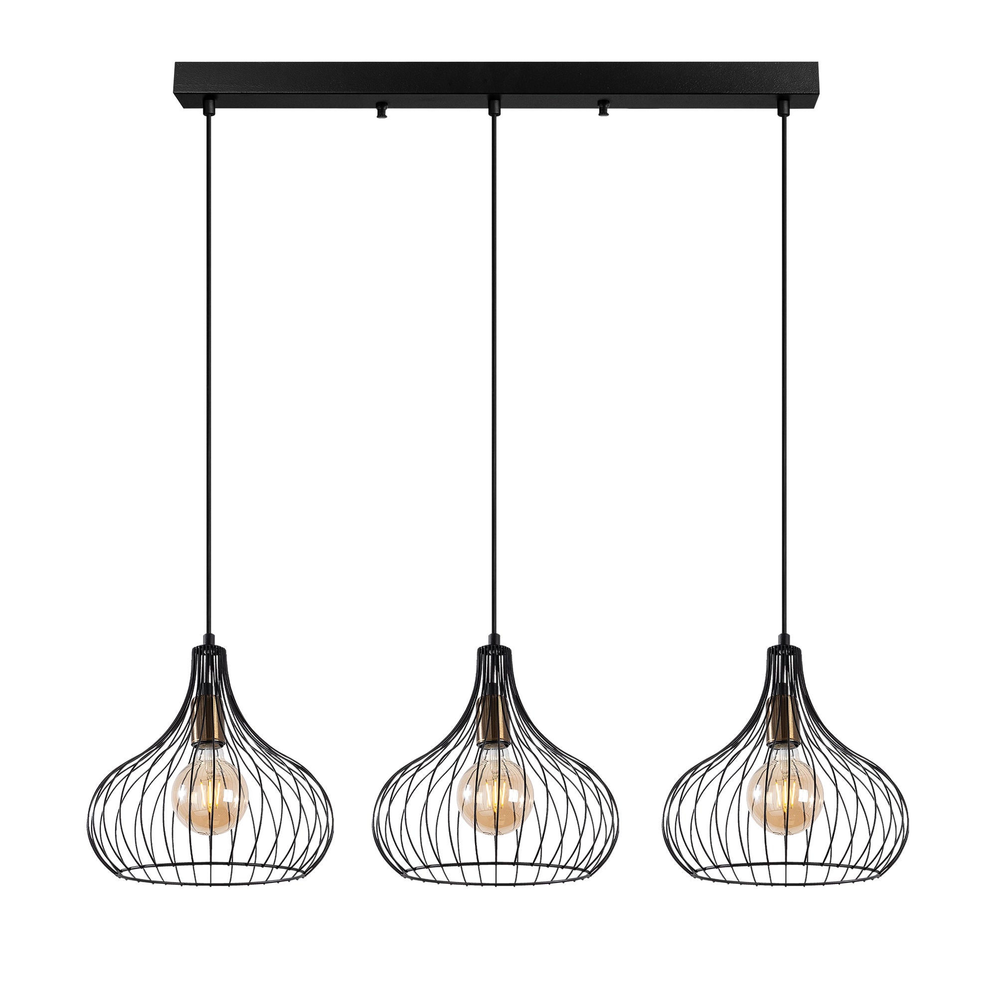 Teldamla - 11910 in Schwarz Antiquität präsentiert im Onlineshop von KAQTU Design AG. Pendelleuchte ist von Opviq