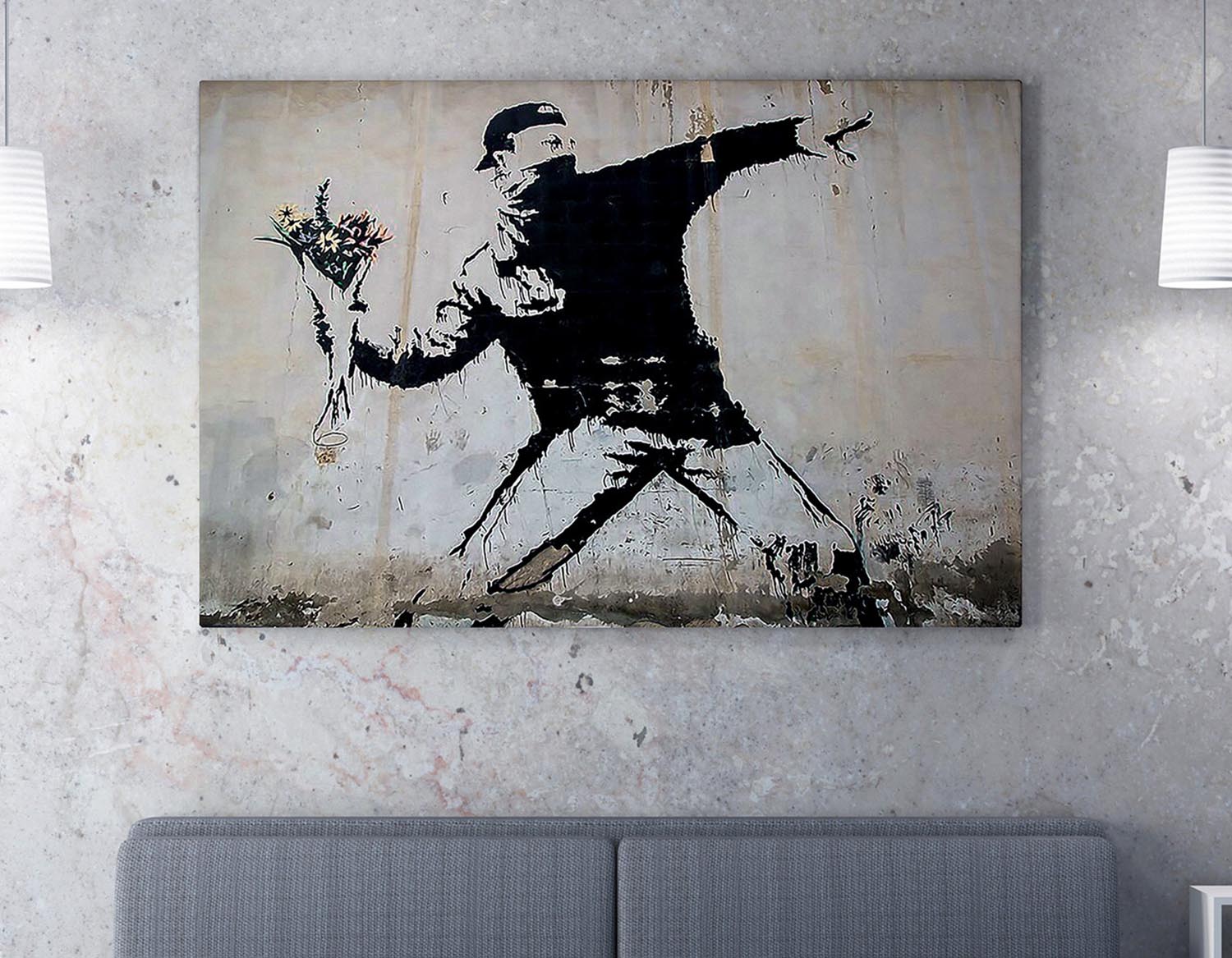 Entdecken Sie das beeindruckende WY18 (70 x 100) Kunstwerk von Wallity. Dieses gerahmte Leinwandbild bringt Farbe und Emotionen in jeden Raum.