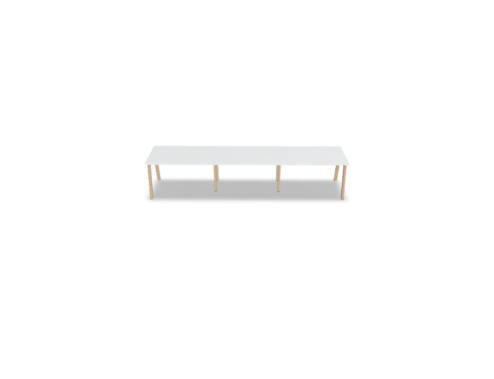 Ogi B BOB020E3 - Schreibtisch in Weiss Pastell präsentiert im Onlineshop von KAQTU Design AG. Schreibtisch ist von Mdd