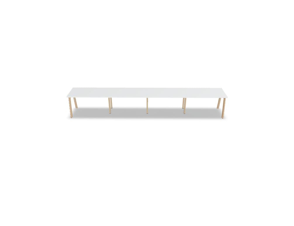 Ogi B BOB220E4 - Schreibtisch in Weiss Pastell präsentiert im Onlineshop von KAQTU Design AG. Schreibtisch ist von Mdd