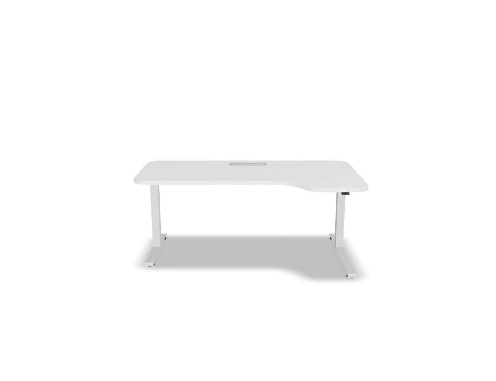 Ogi Drive BODKZ667 - Schreibtisch elektrisch höhenverstellbar, zweimotoriges Gestell in Honigeiche präsentiert im Onlineshop von KAQTU Design AG. Schreibtisch ist von Mdd