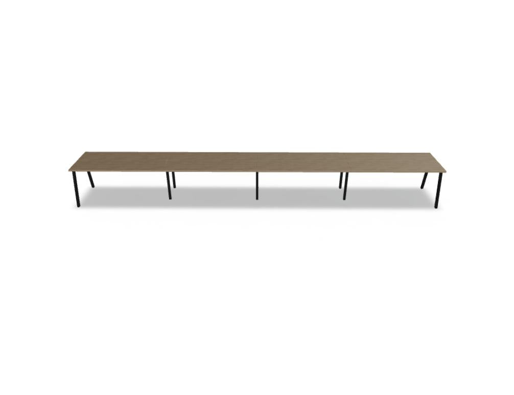 Ogi M BOM04E4 - Schreibtisch in Honigeiche präsentiert im Onlineshop von KAQTU Design AG. Schreibtisch ist von Mdd
