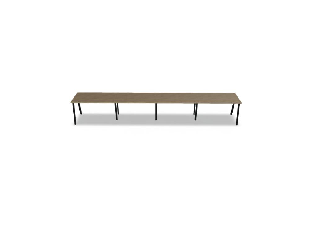 Ogi M BOM22E4 - Schreibtisch in Honigeiche präsentiert im Onlineshop von KAQTU Design AG. Schreibtisch ist von Mdd