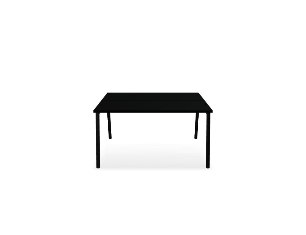 Ogi M Bench BOM54 - Doppelschreibtisch in Honigeiche präsentiert im Onlineshop von KAQTU Design AG. Schreibtisch ist von Mdd