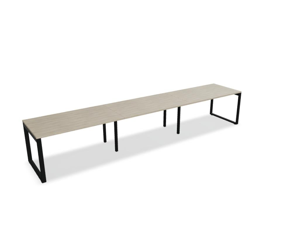 Ogi Q BOQ03E3 - Schreibtisch in Eiche Natur präsentiert im Onlineshop von KAQTU Design AG. Schreibtisch ist von Mdd