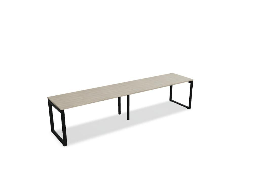 Ogi Q BOQ26E2 - Schreibtisch in Eiche Natur präsentiert im Onlineshop von KAQTU Design AG. Schreibtisch ist von Mdd